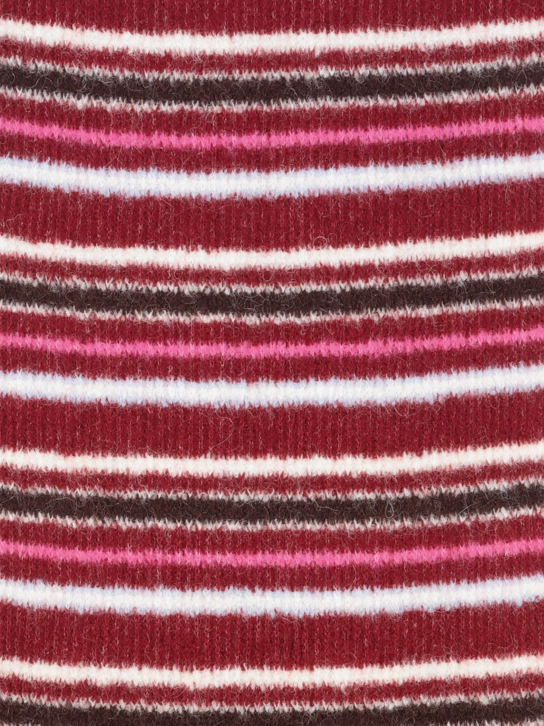 Gestreifter Schal 'Beauscarf' - Artikel weitere Detailansicht 1 - Farbe: Rot