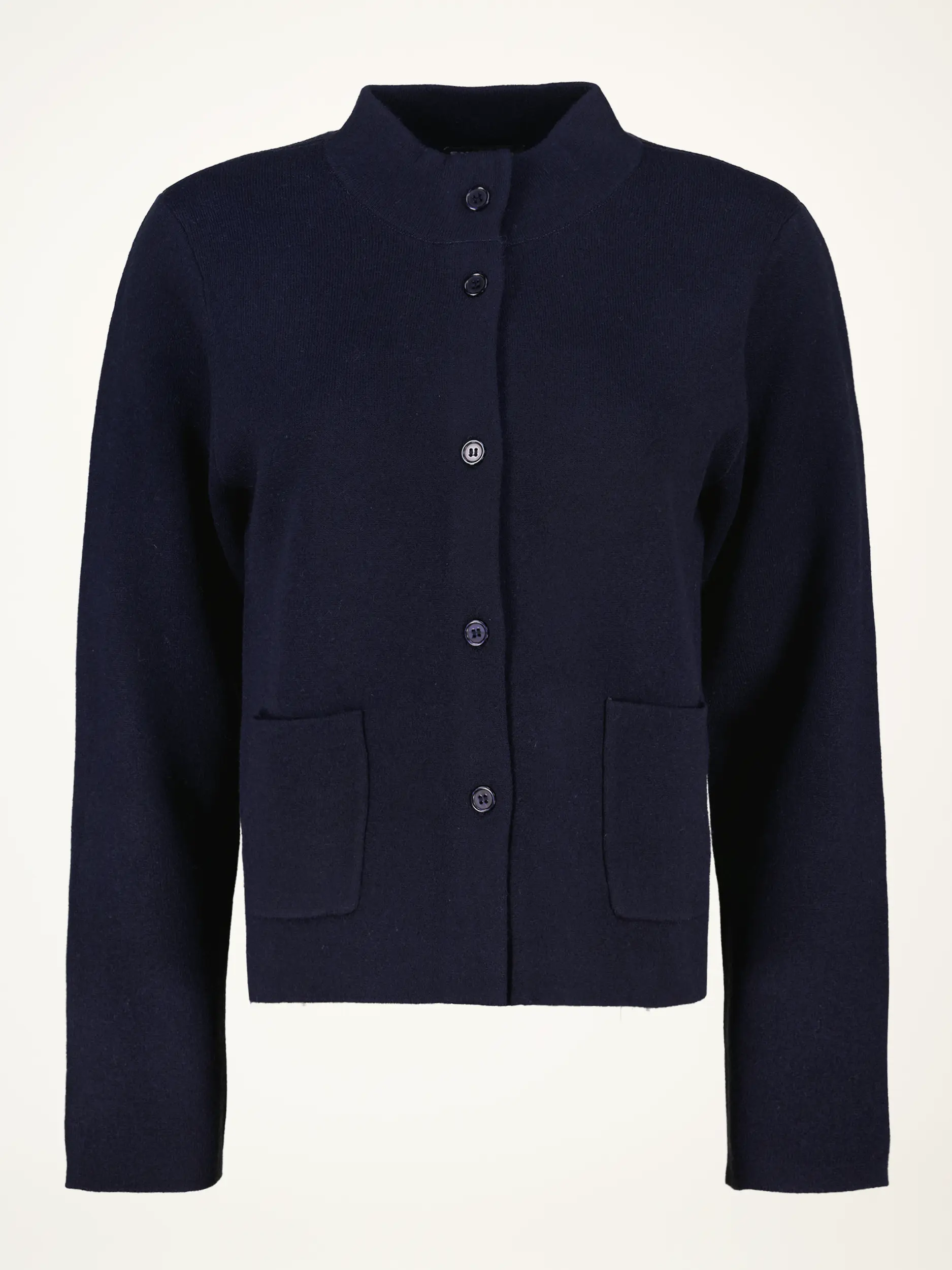 Strickjacke aus Wolle - Artikelansicht - Farbe: Blau