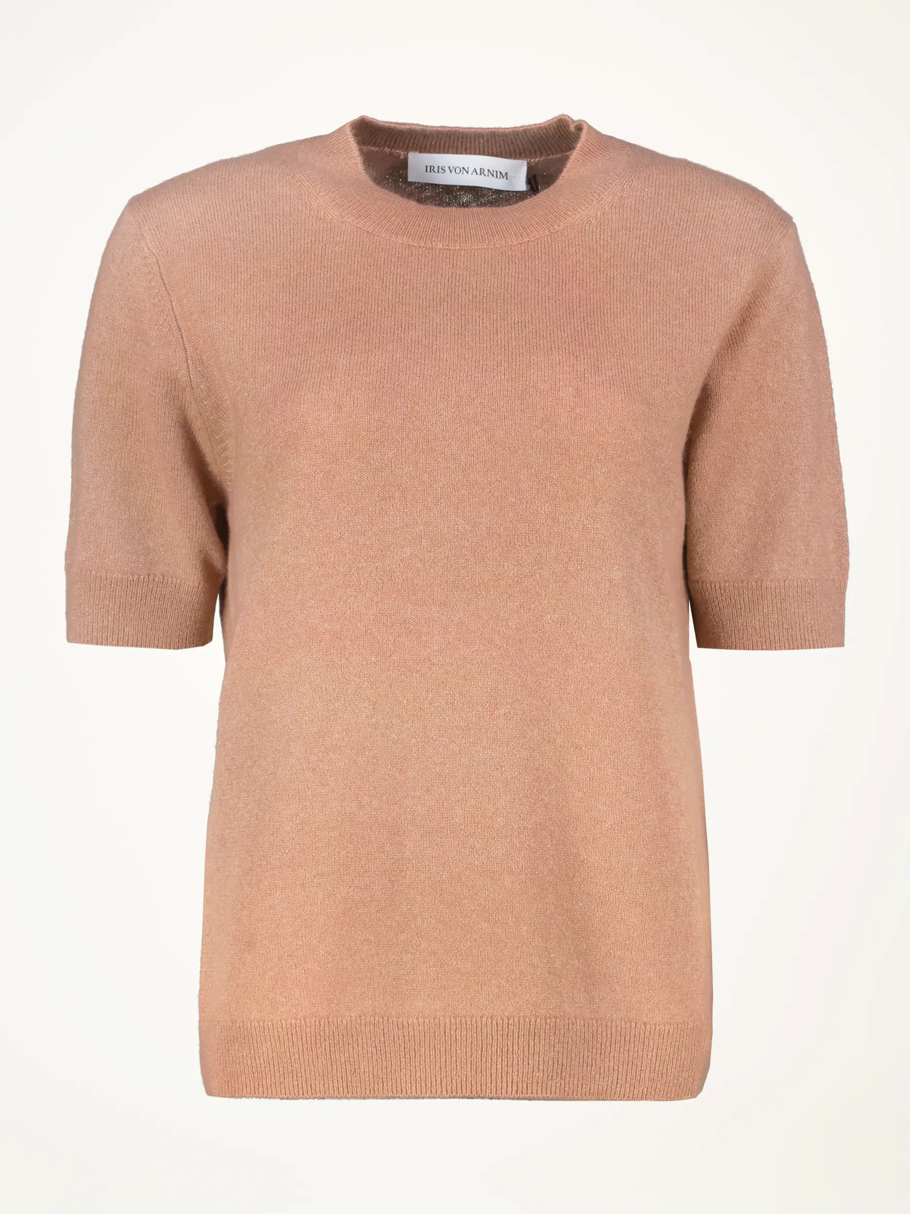 Pullover 'Sandra' aus Kaschmir-Mix kurzarm - Artikelansicht - Farbe: Rot