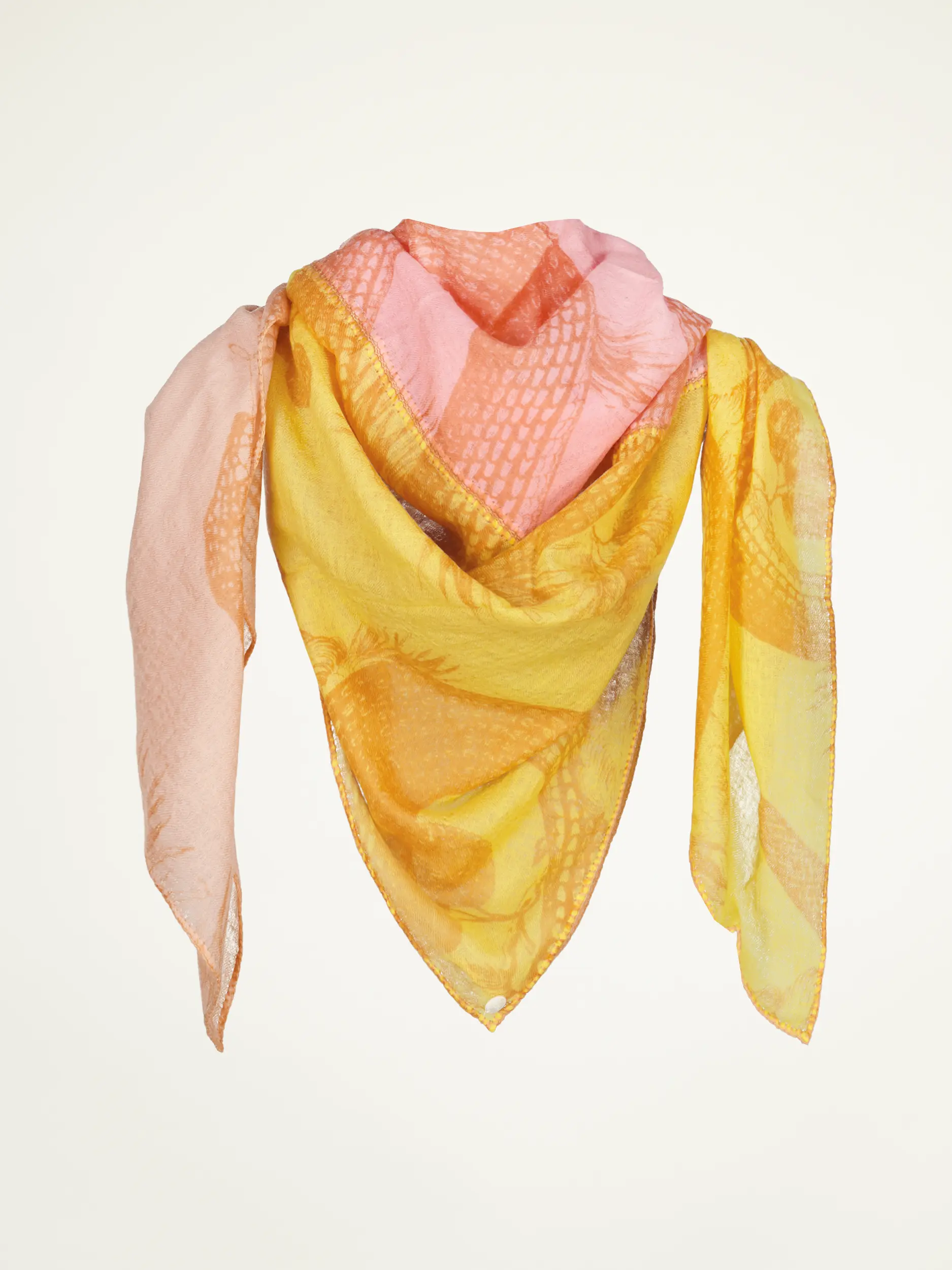 Kaschmirschal - Artikelansicht - Farbe: Gelb