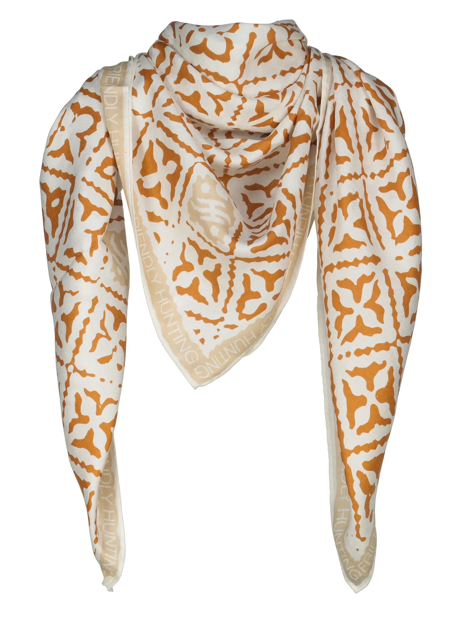 Seidentuch - Artikel Vorderseite - Farbe: Beige