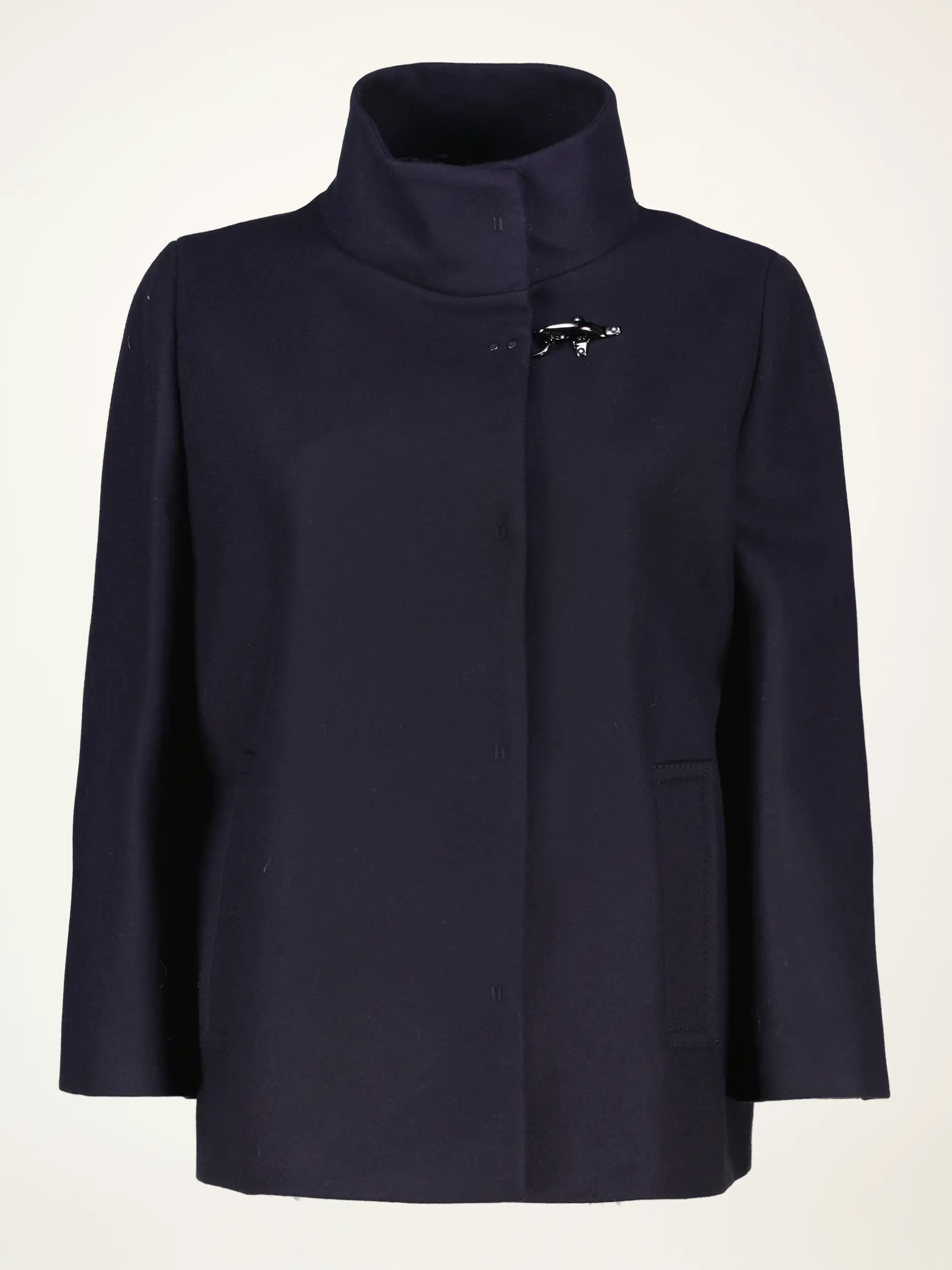 Wolljacke - Artikelansicht - Farbe: Blau Wolljacke - Artikelansicht - Farbe: Blau