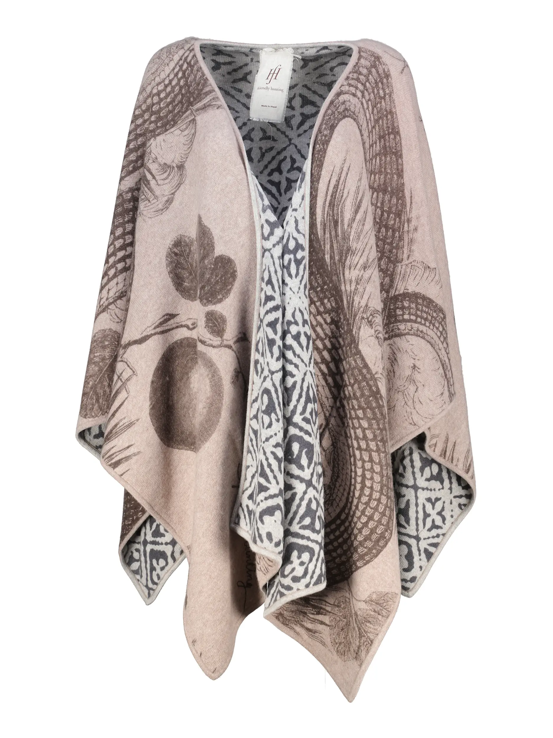 Cape - Artikel Vorderseite - Farbe: Braun