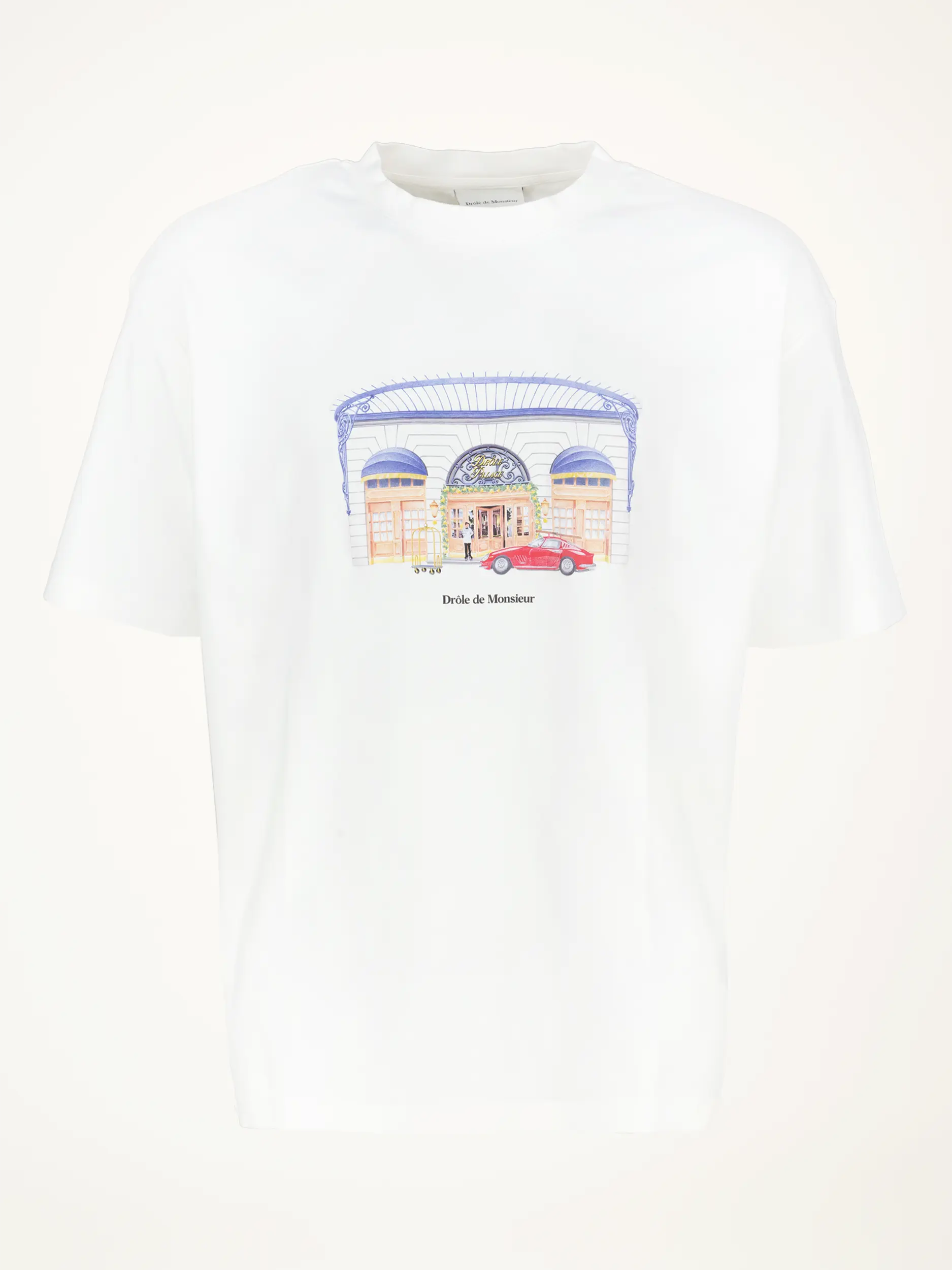 T-Shirt 'Drôle Palace' - Artikelansicht - Farbe: Beige