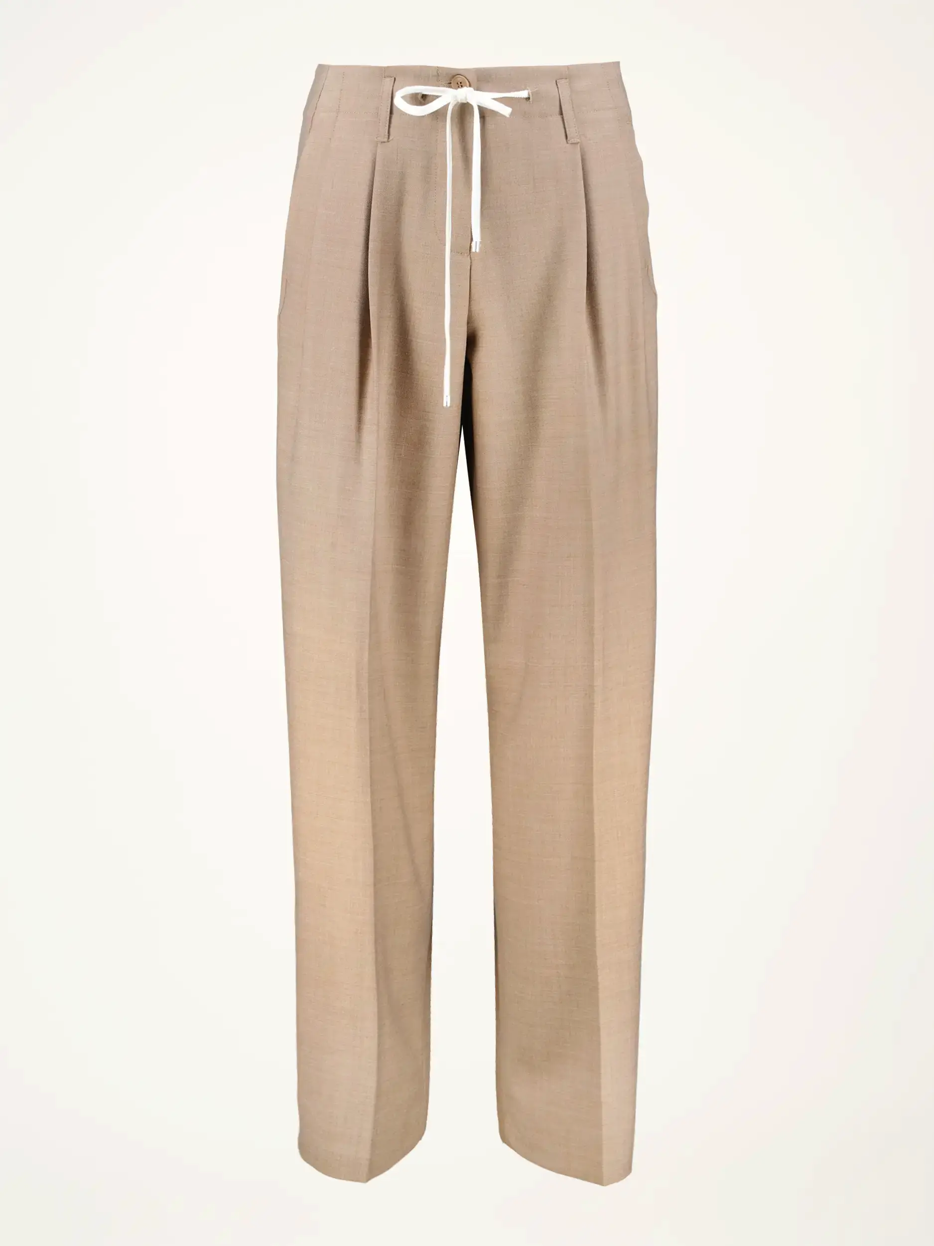 Bundfaltenhose 'Addison' aus Woll-Mix - Artikelansicht - Farbe: Braun