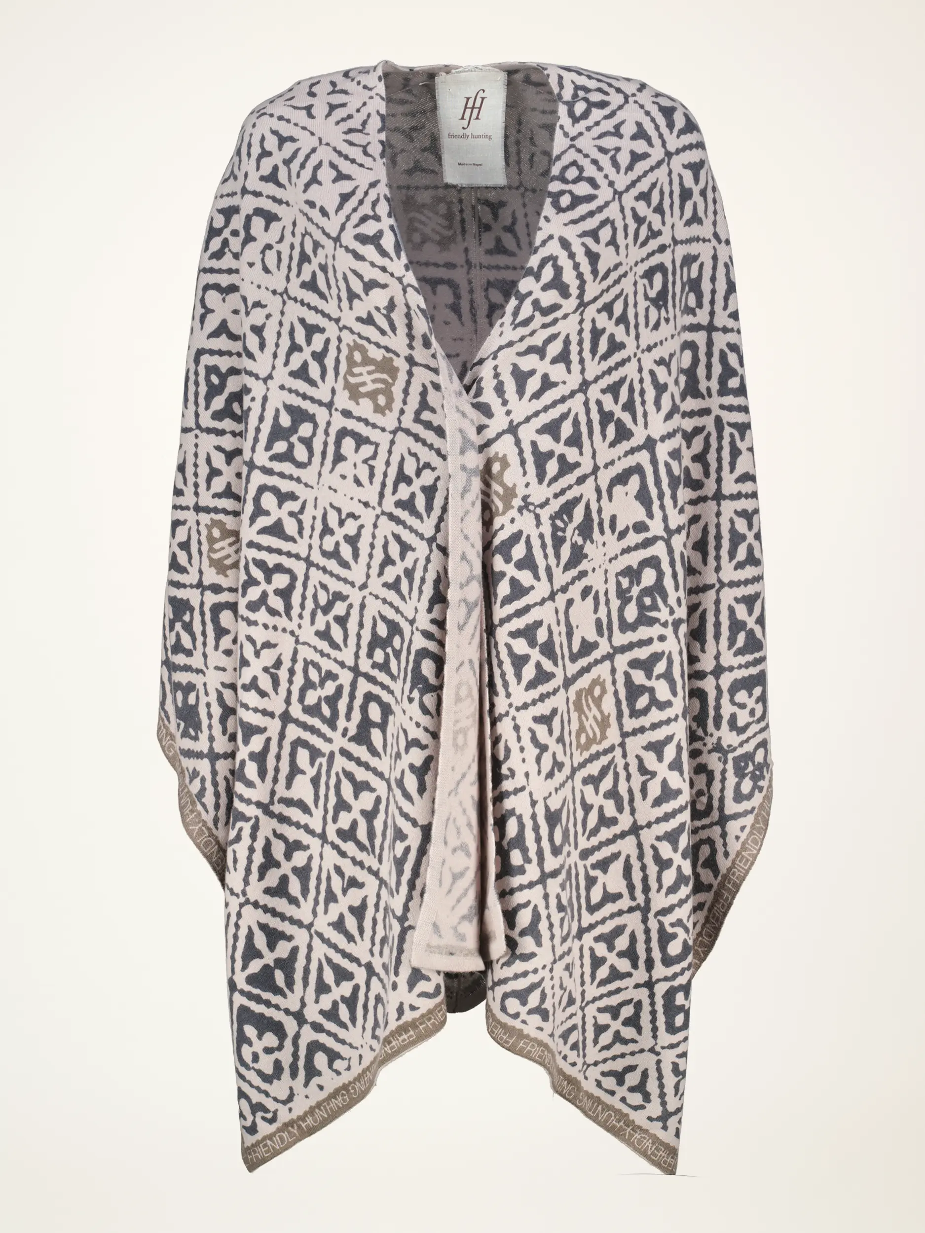 Cape 'Eyes of Marrakesh' aus Kaschmir - Artikelansicht