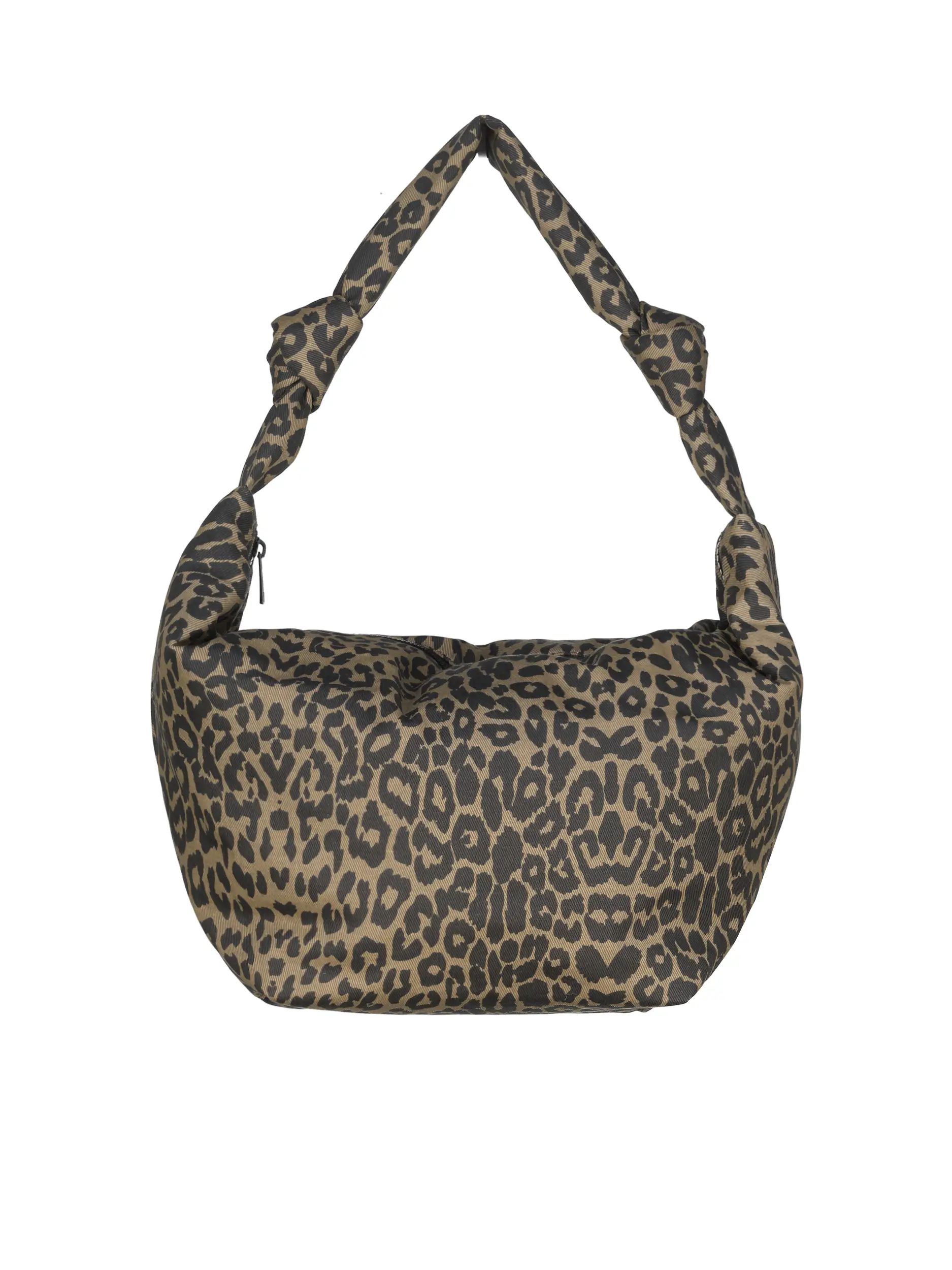 Tasche mit Leoprint - Artikel Vorderseite - Farbe: Braun