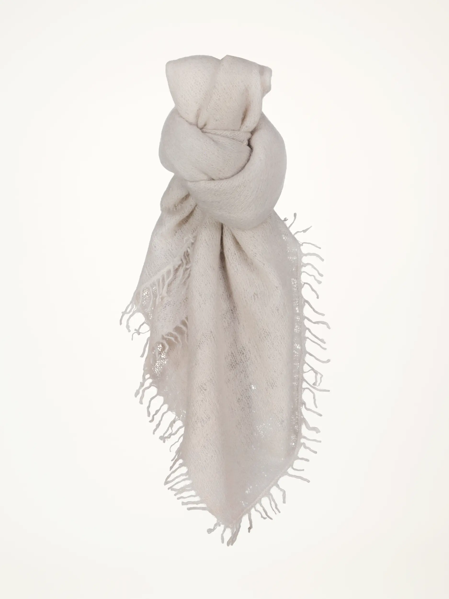 Nicky Tuch 'Nayno' aus Kaschmir - Artikelansicht - Farbe: Beige