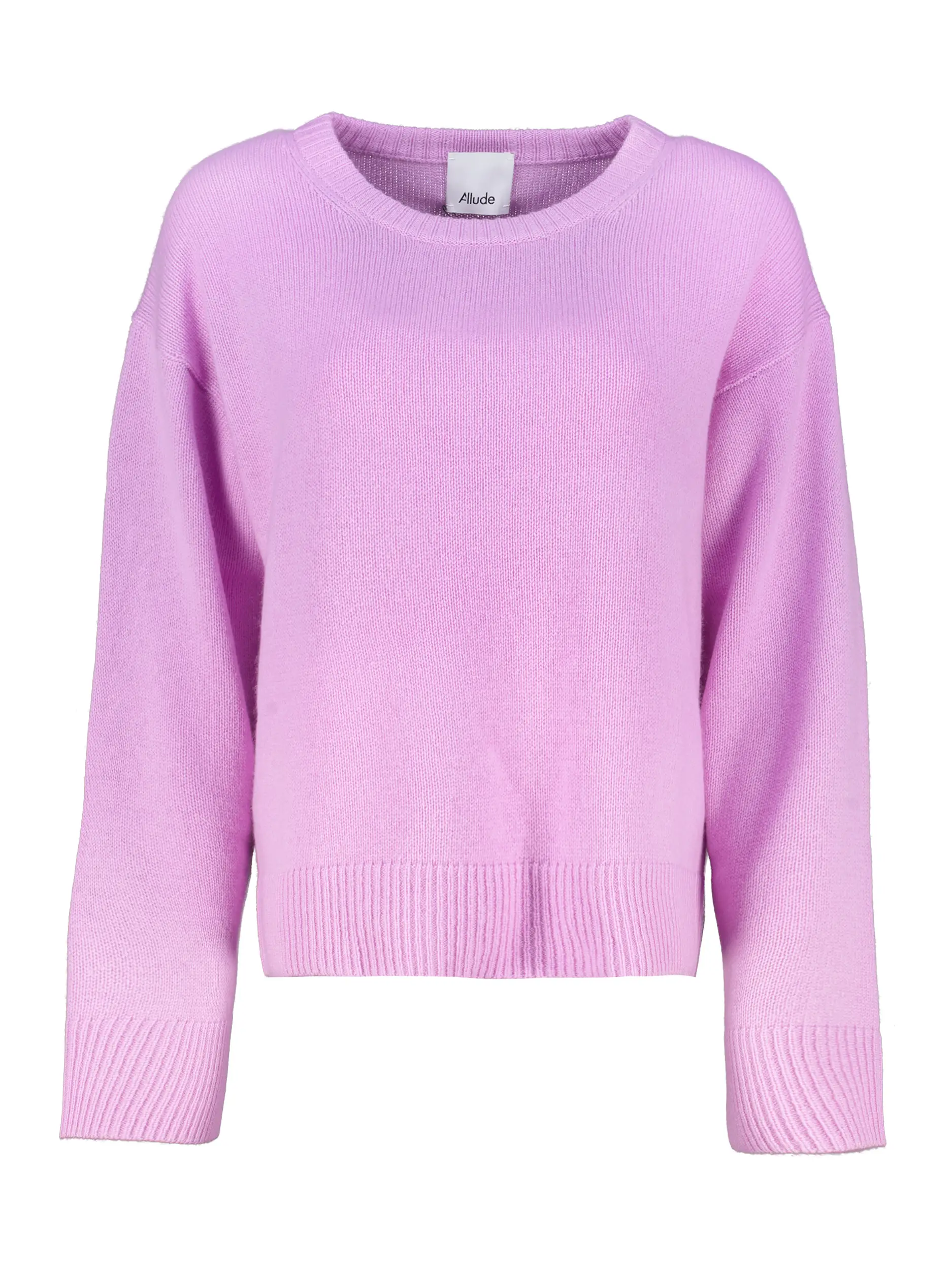 Pullover aus Kaschmir langarm - Artikel Vorderseite - Farbe: Violett