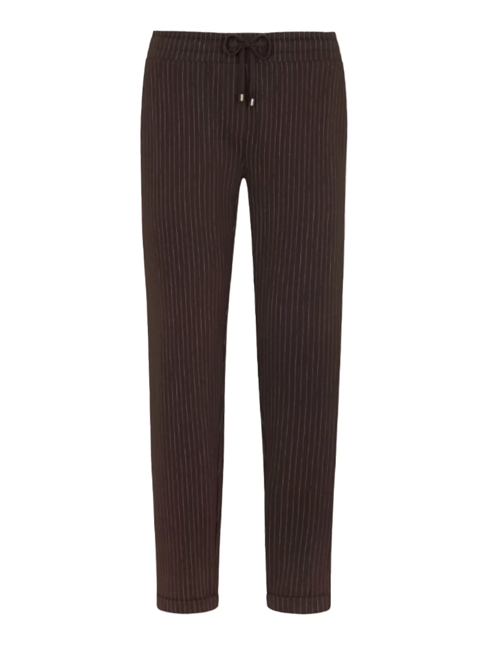 Gestreifte Sweathose 'Margie' - Artikel Vorderseite - Farbe: Schwarz