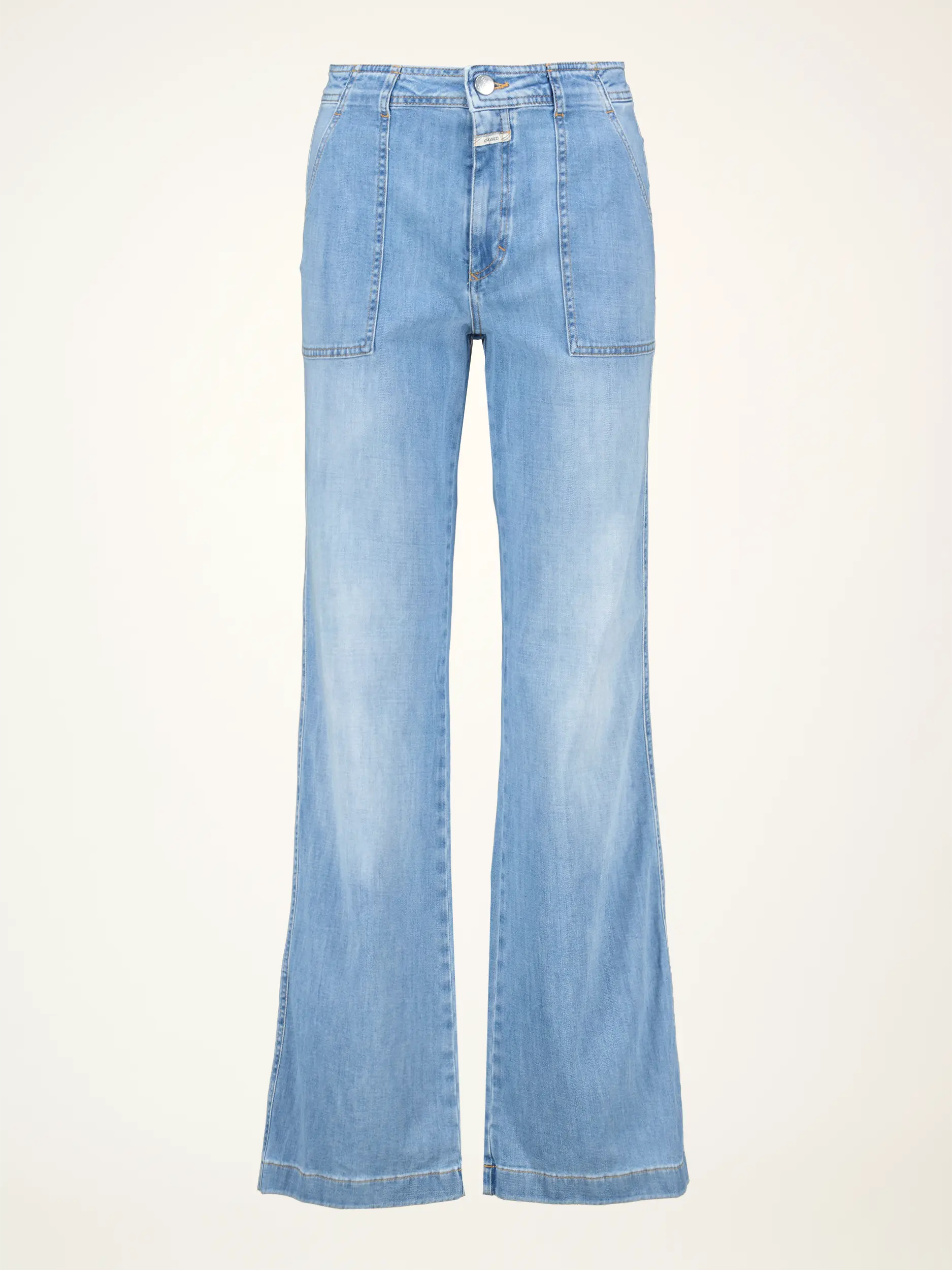 High Rise Flared Leg Jeans 'Aria' - Artikelansicht - Farbe: Blau