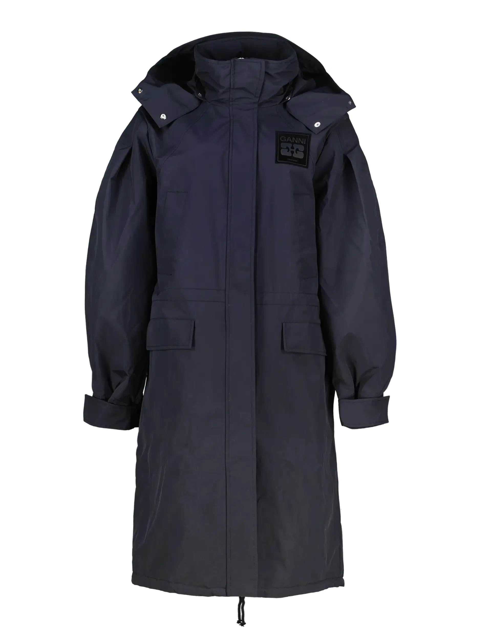 Oversized Parka  - Artikel Vorderseite - Farbe: Grau