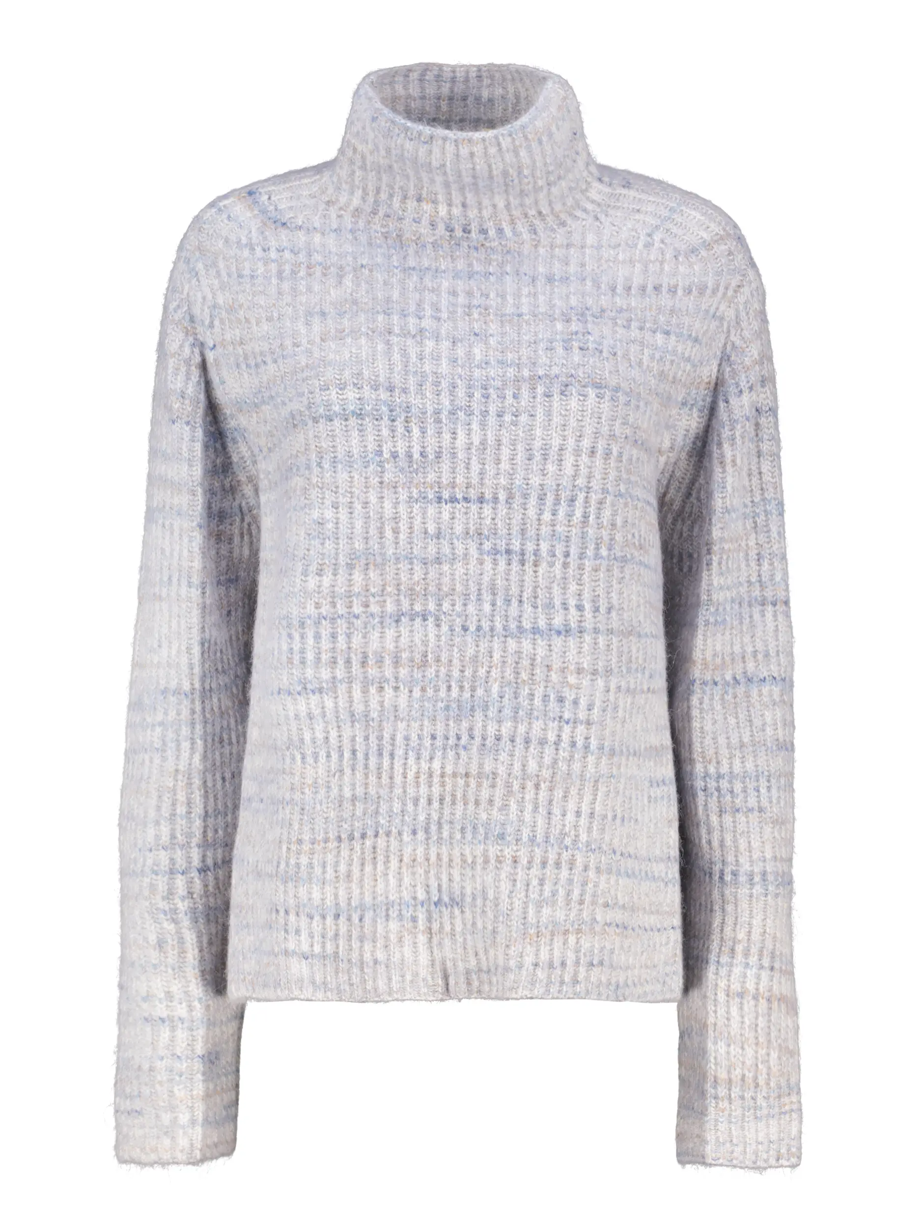 Pullover 'Varisa' aus Wolle langarm - Artikel Vorderseite - Farbe: Blau