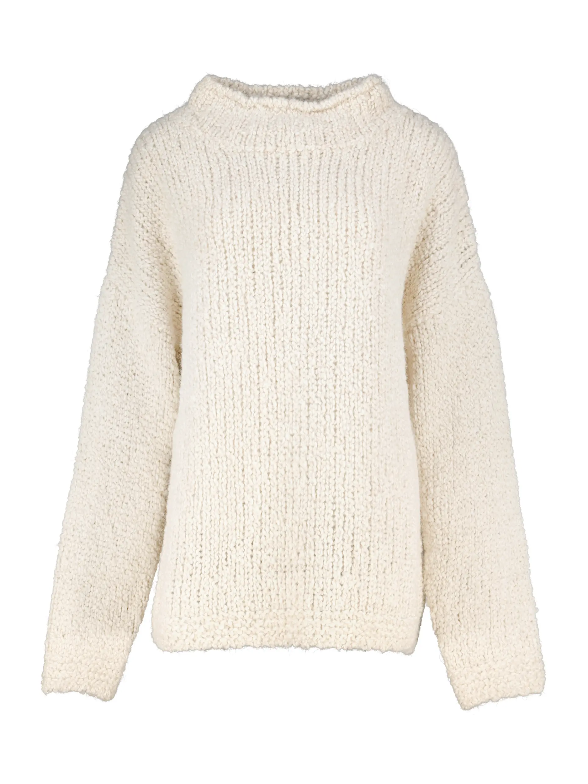 Pullover 'Granny' langarm - Artikel Vorderseite - Farbe: Creme
