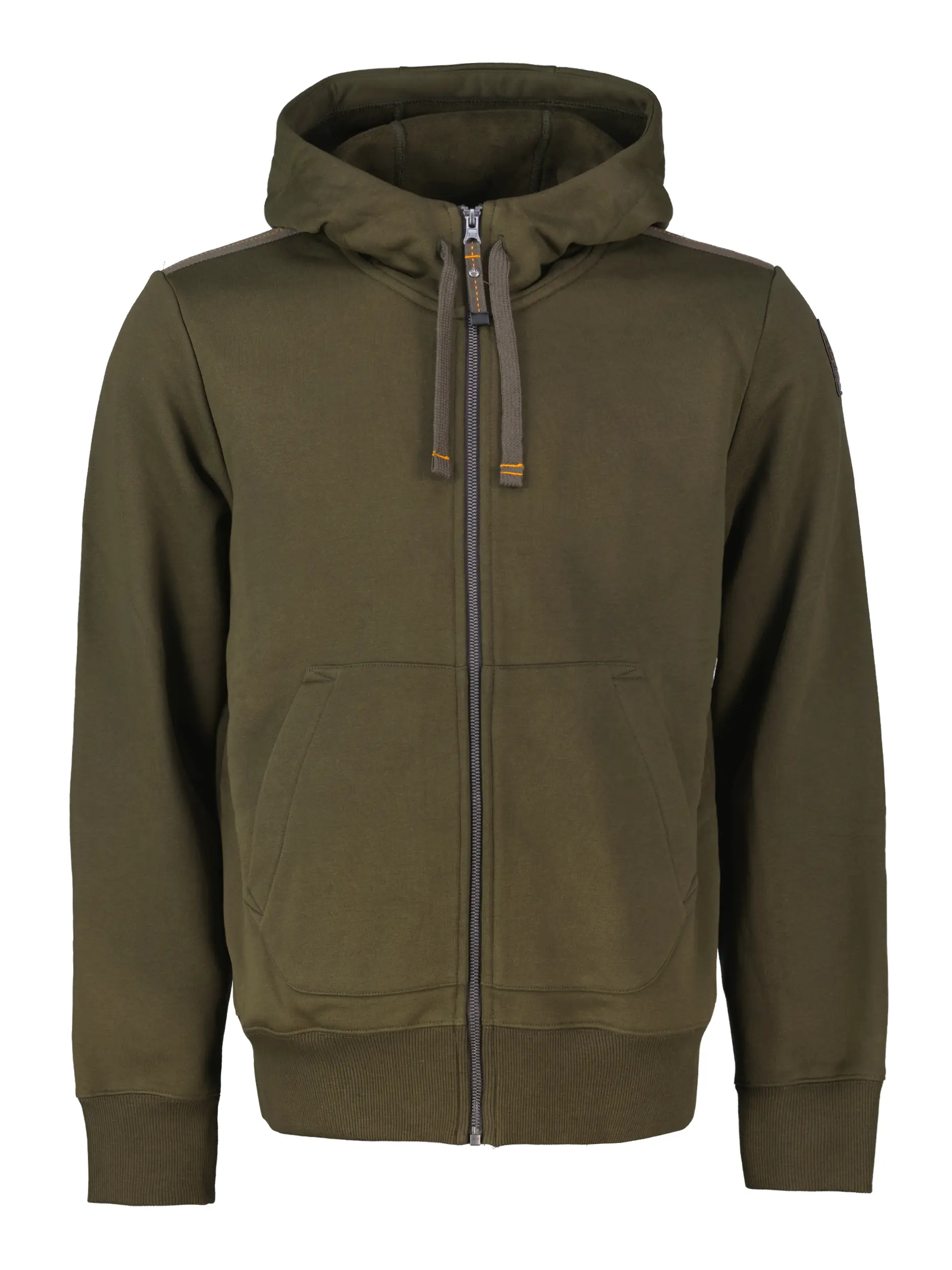 Sweatjacke 'Charlie' - Artikel Vorderseite - Farbe: Grün