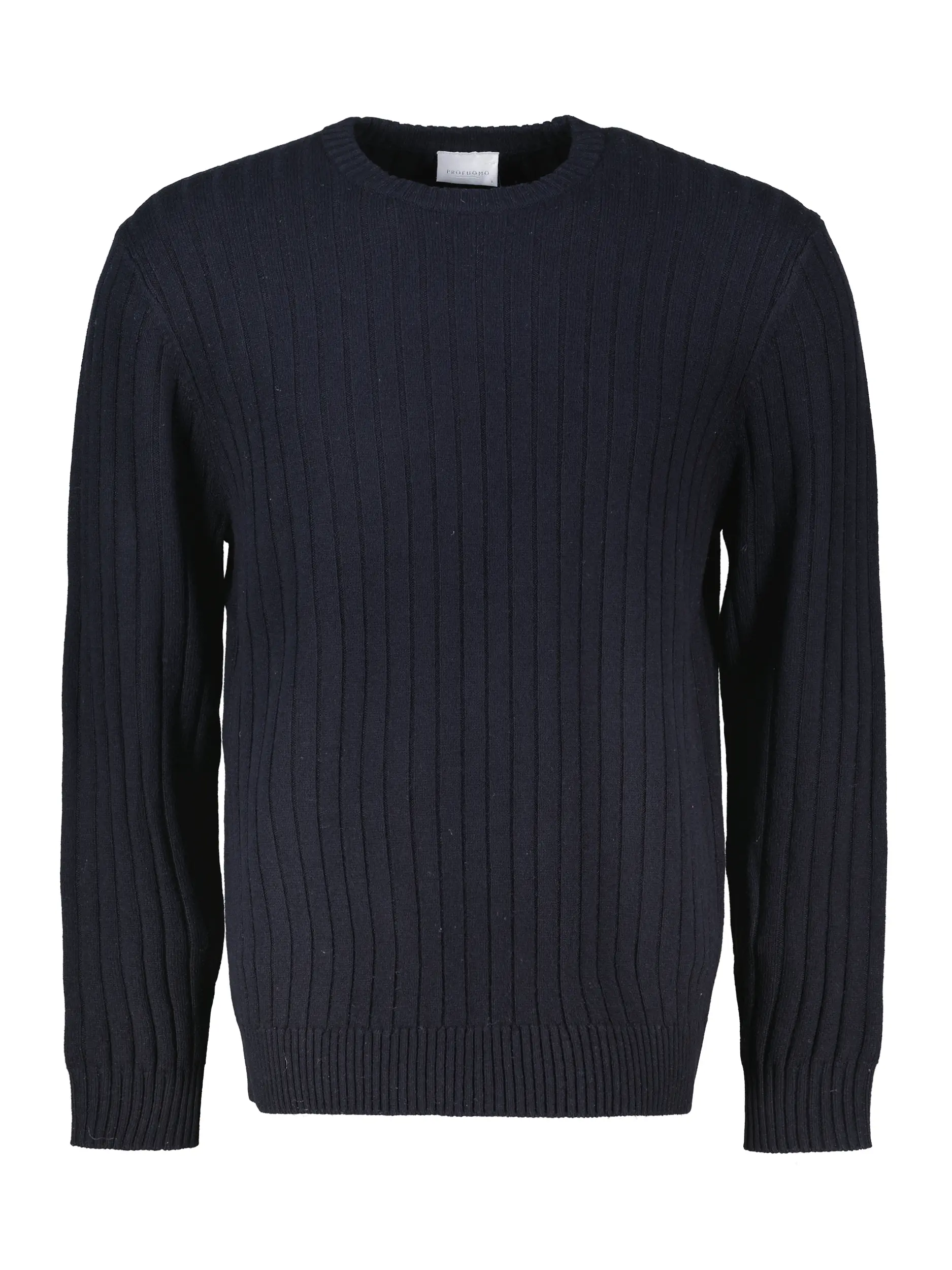 Pullover aus Woll-Mix langarm - Artikel Vorderseite - Farbe: Blau