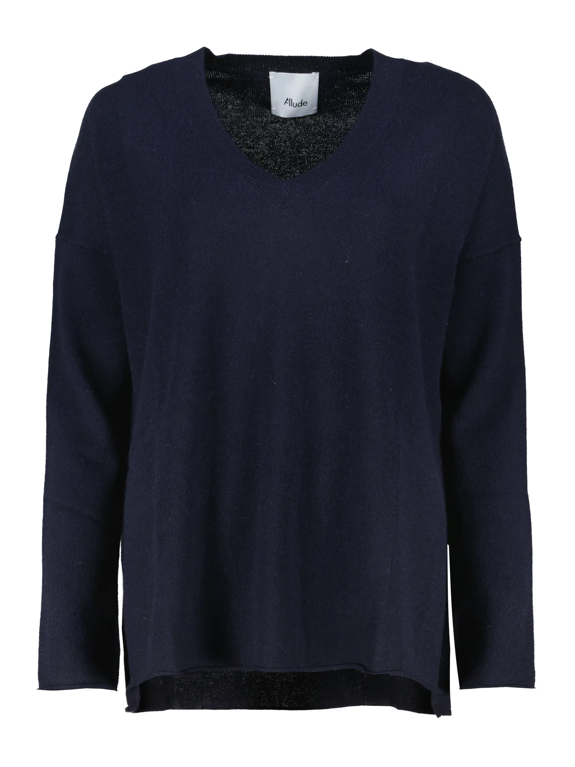Pullover aus Kaschmir langarm - Artikel Vorderseite - Farbe: Blau