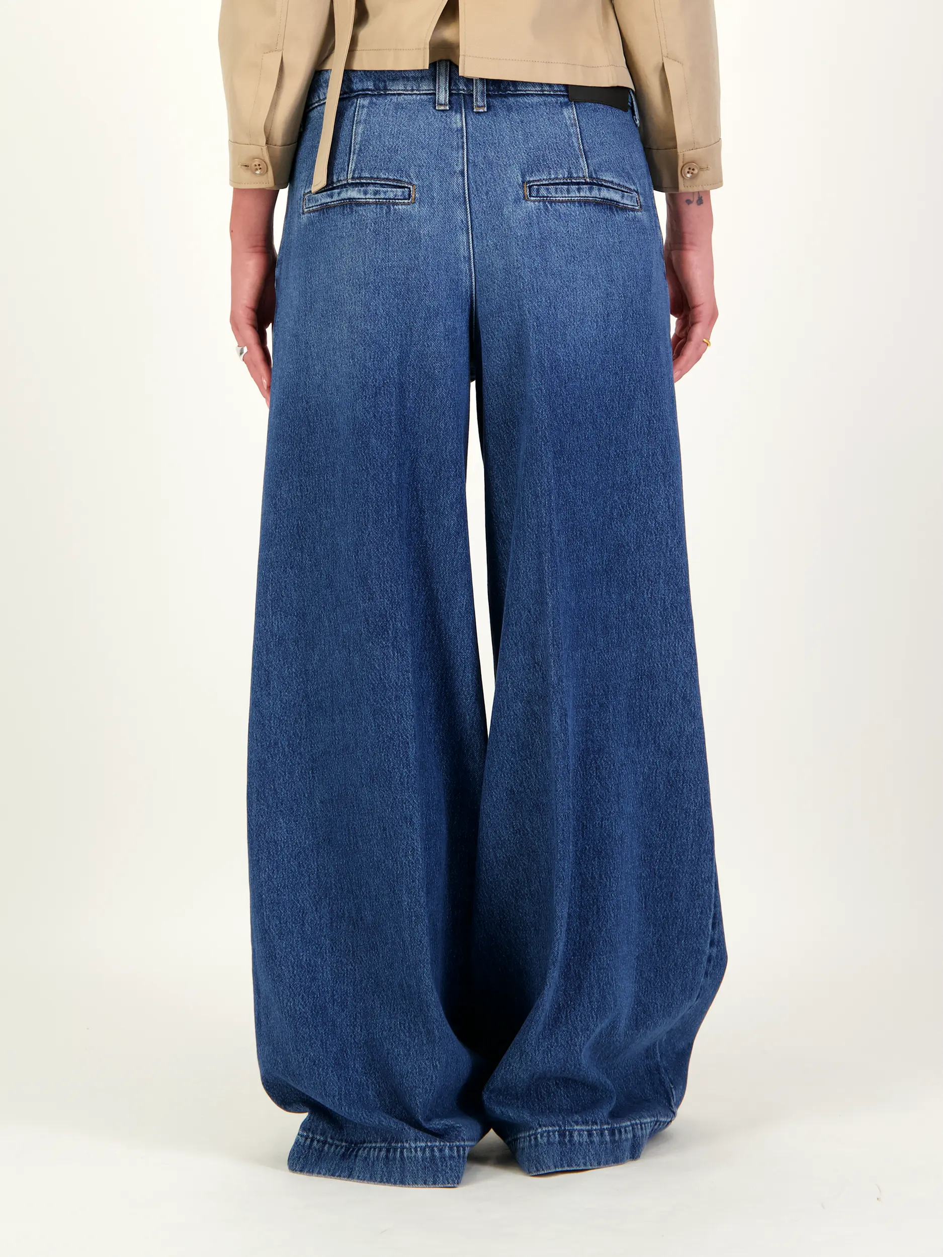 High Waist Wide Leg Unisex Jeans 'Ivon' - Artikel weitere Detailansicht 1