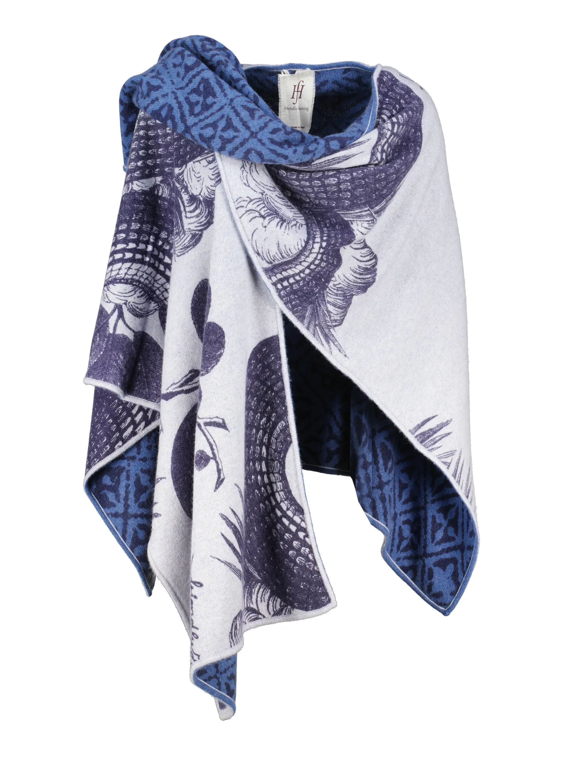 Cape - Artikel Vorderseite - Farbe: Blau