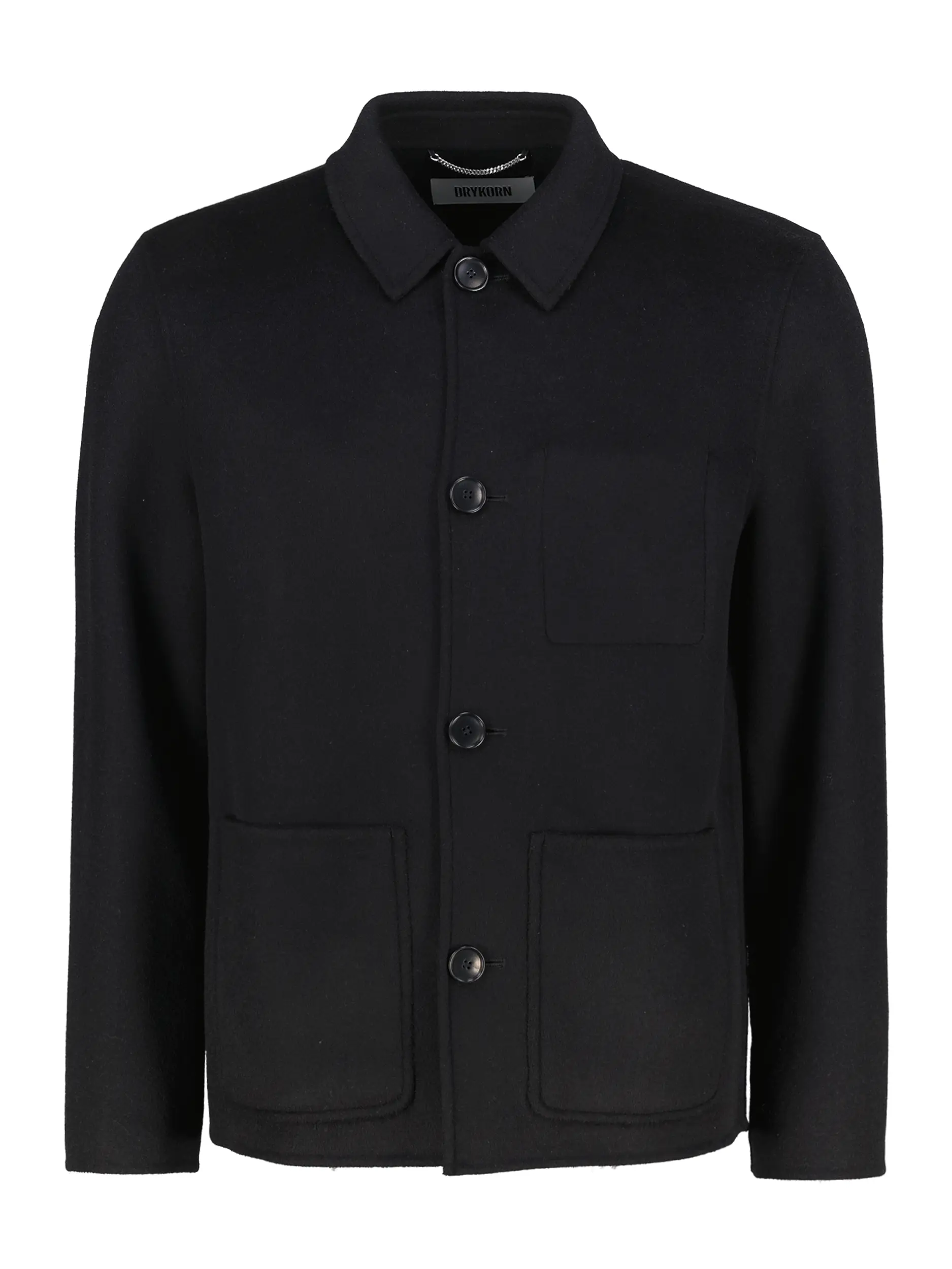 Jacke 'Makona' aus Woll-Mix - Artikel Vorderseite - Farbe: Schwarz