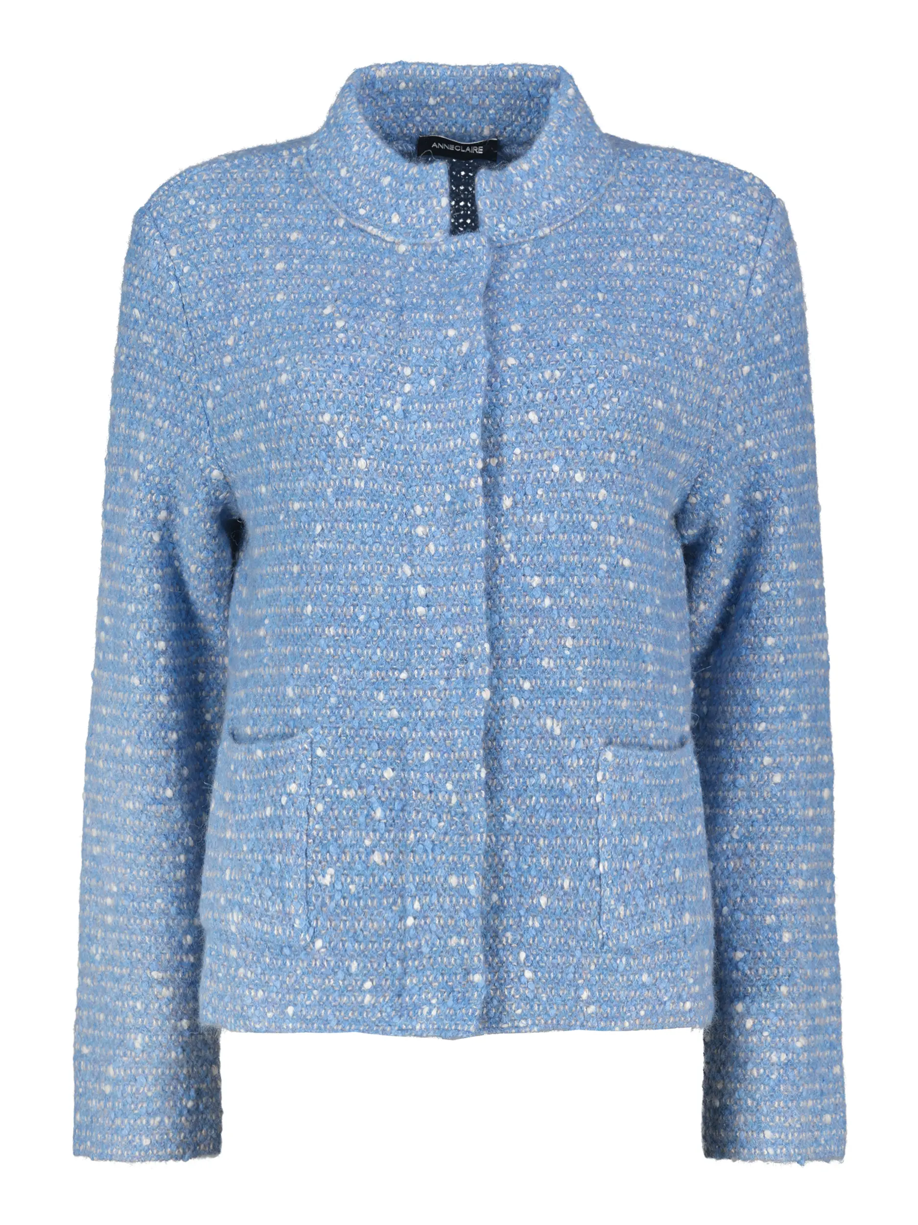 Jacke aus Woll-Mix - Artikel Vorderseite - Farbe: Blau