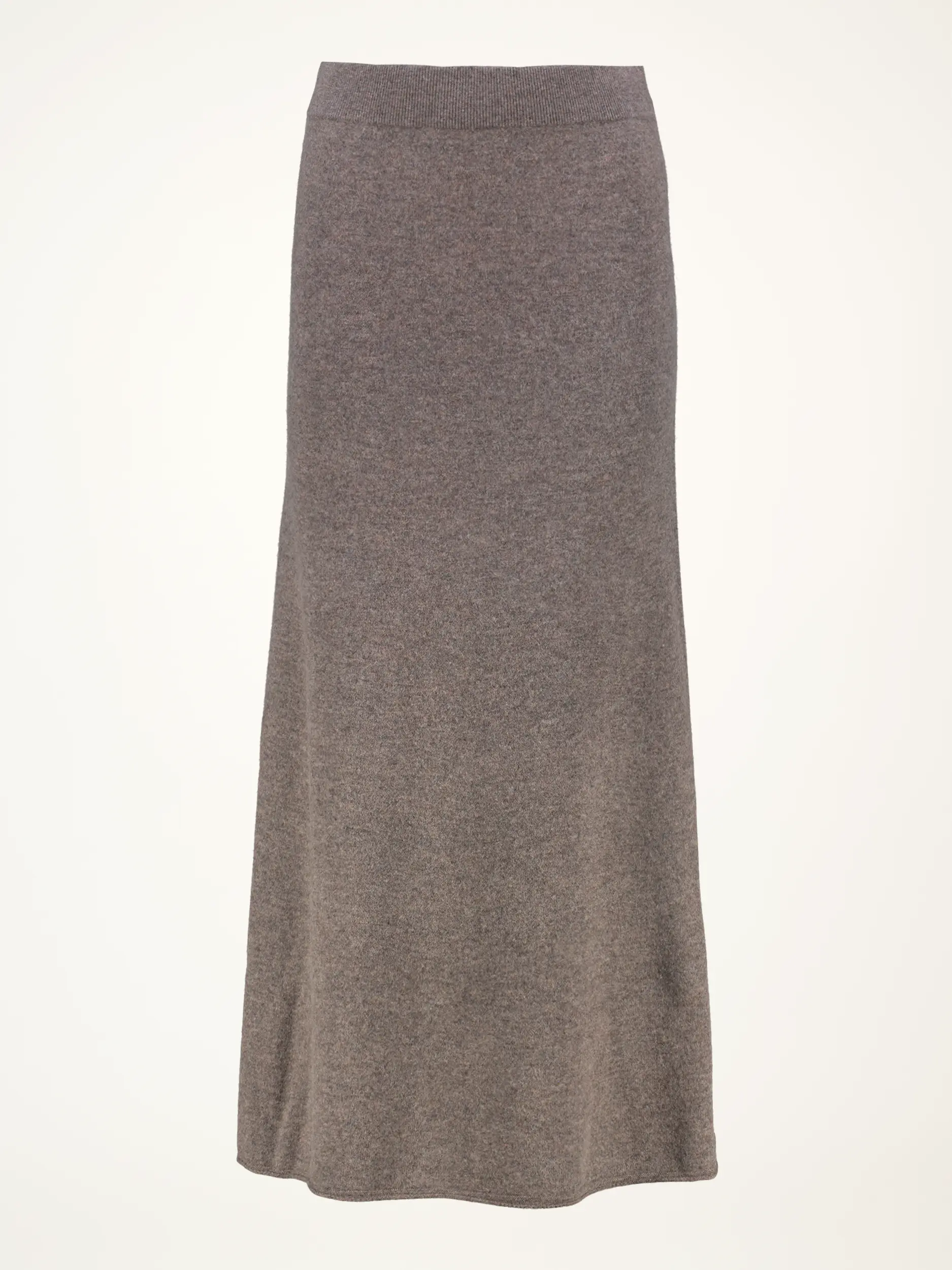 Maxi Strickrock 'Verese' aus Wolle - Artikelansicht - Farbe: Braun