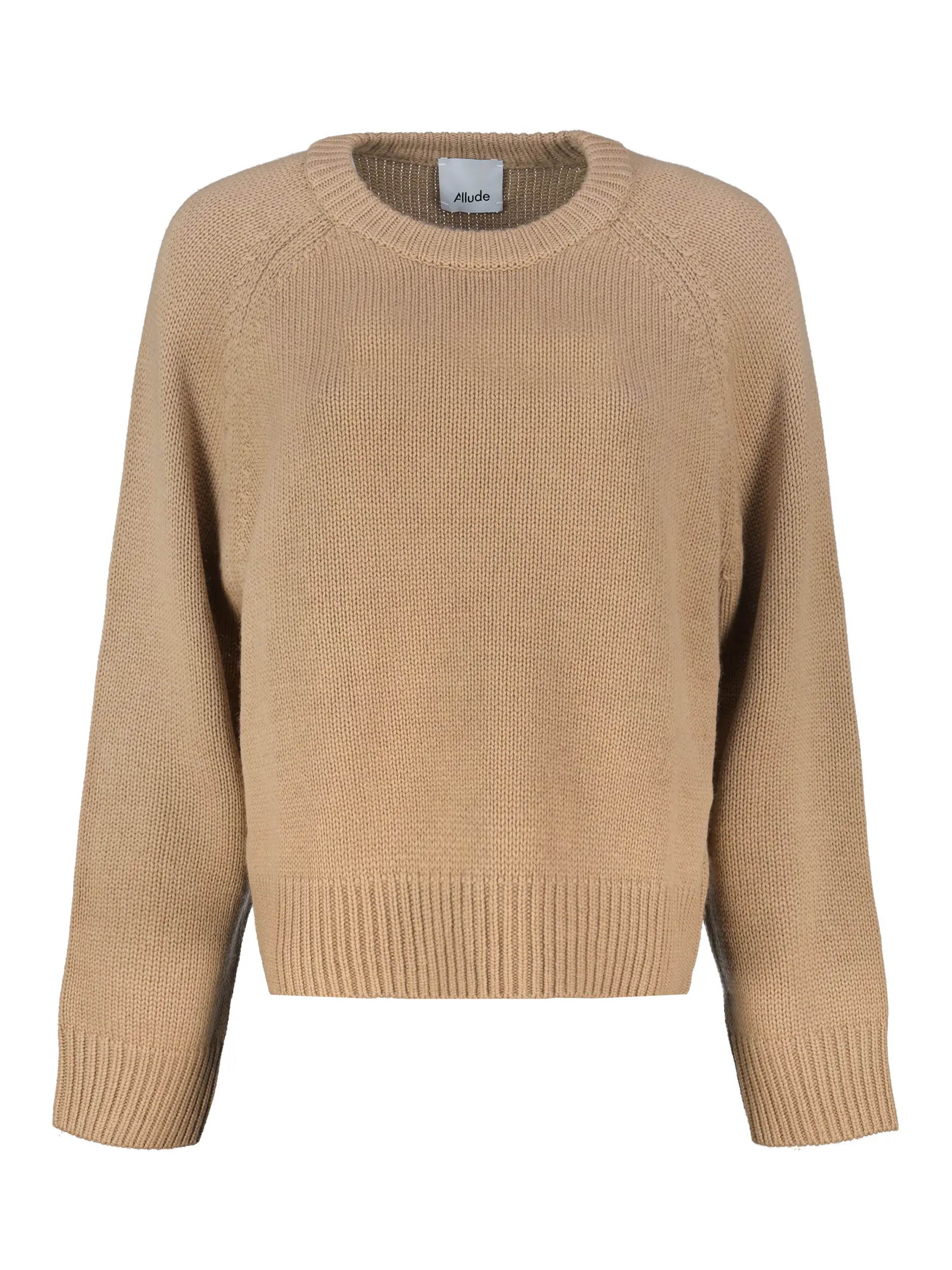 Pullover aus Wolle langarm - Artikel Vorderseite - Farbe: Braun