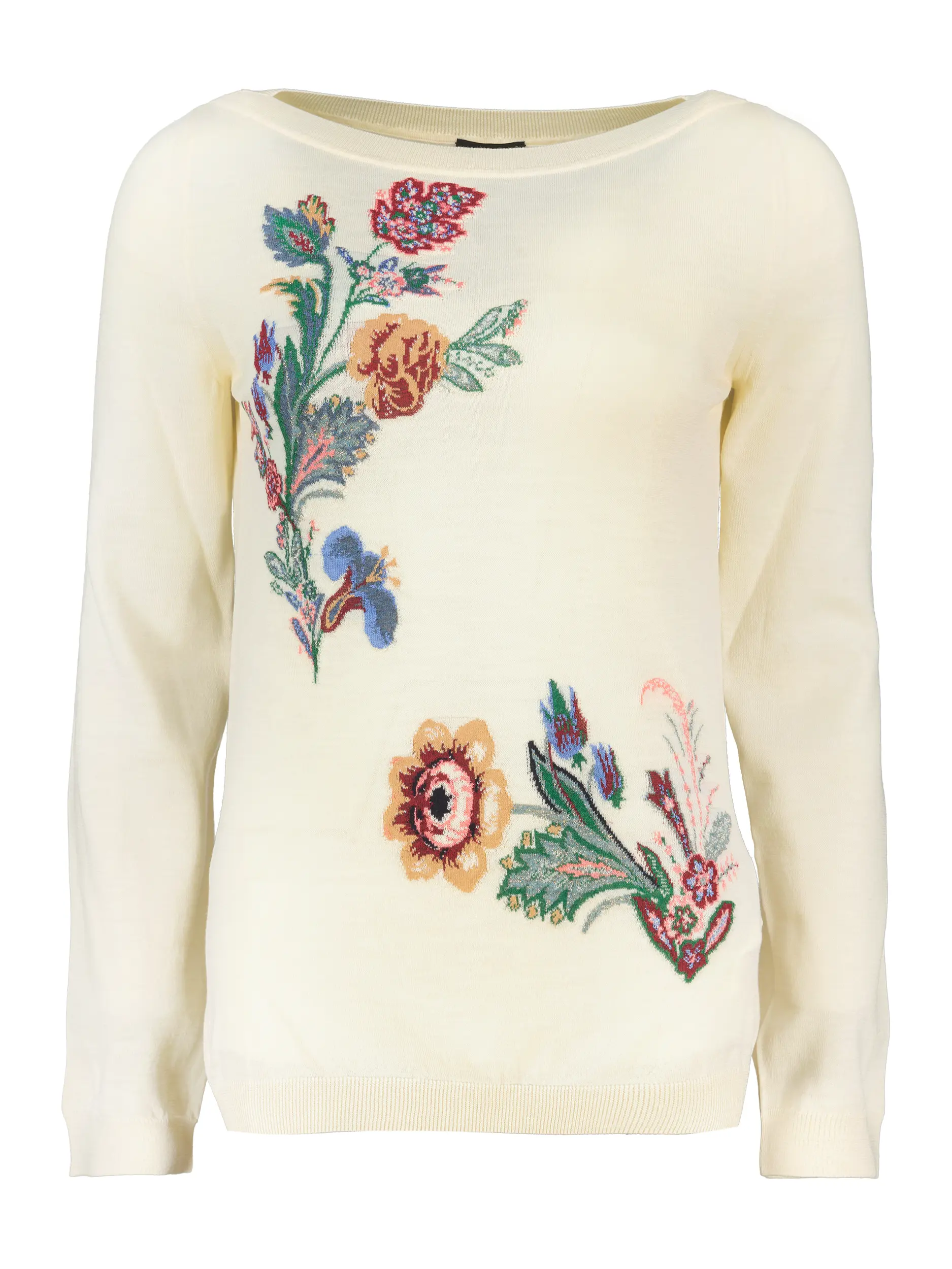 Pullover aus Wolle mit Print langarm - Artikel Vorderseite