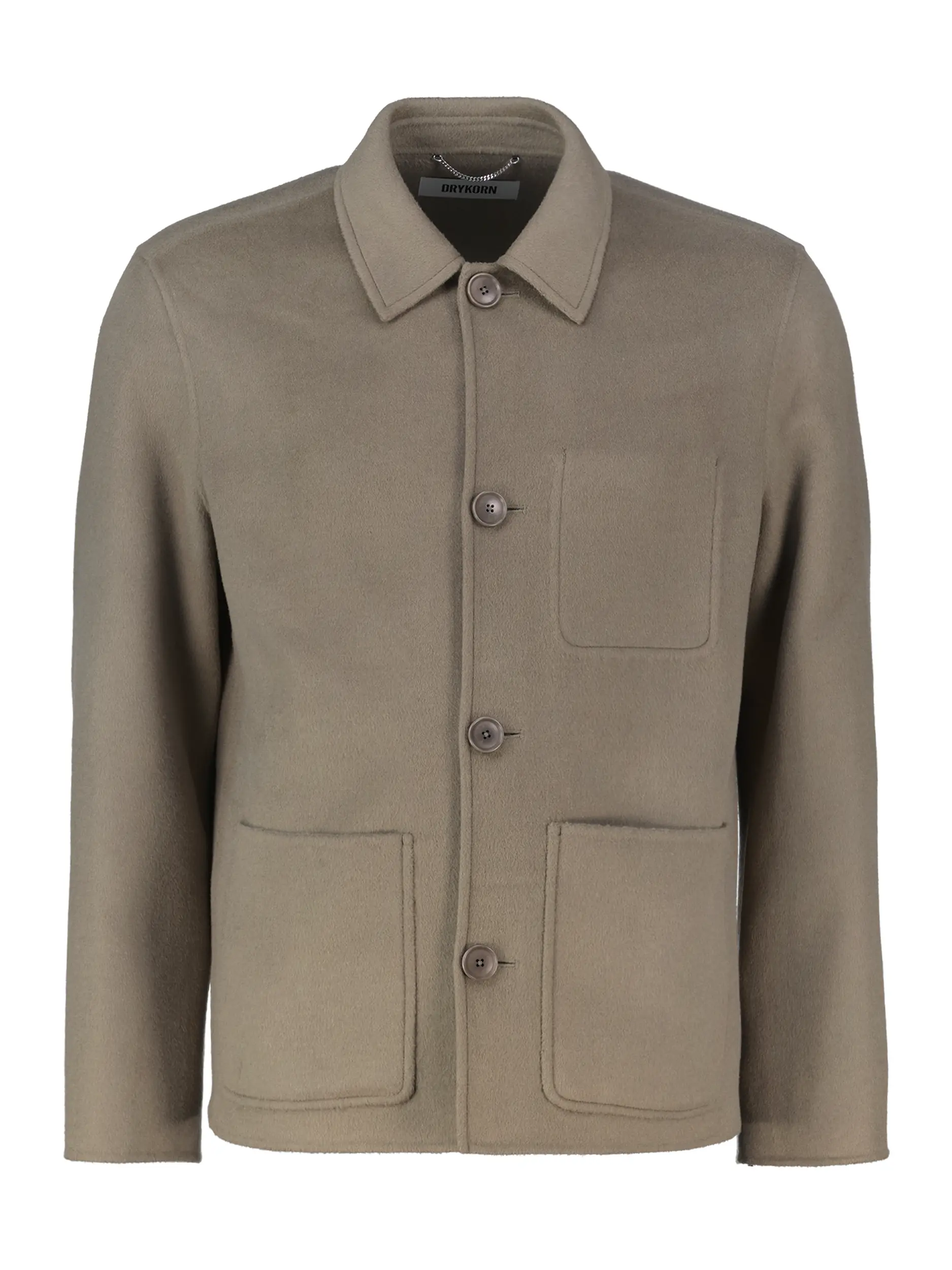 Jacke 'Makona' aus Woll-Mix - Artikel Vorderseite - Farbe: Braun