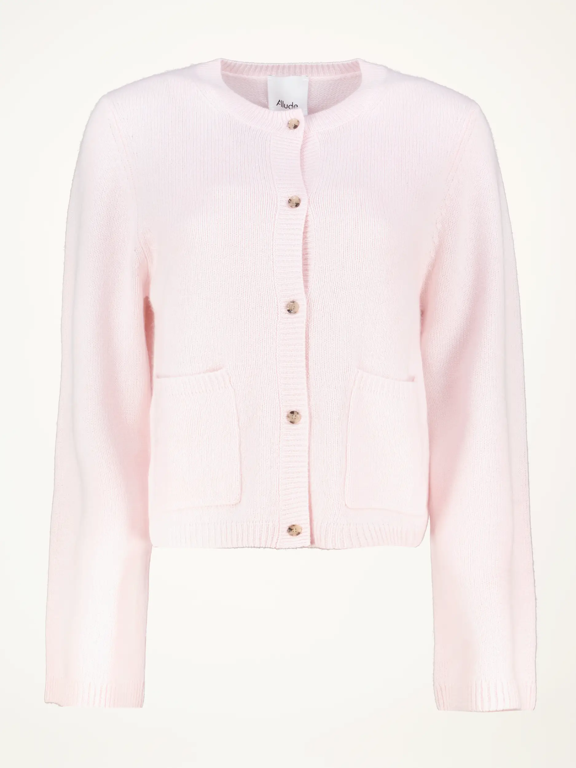 Strickjacke aus Kaschmir - Artikelansicht - Farbe: Rosa&Pink