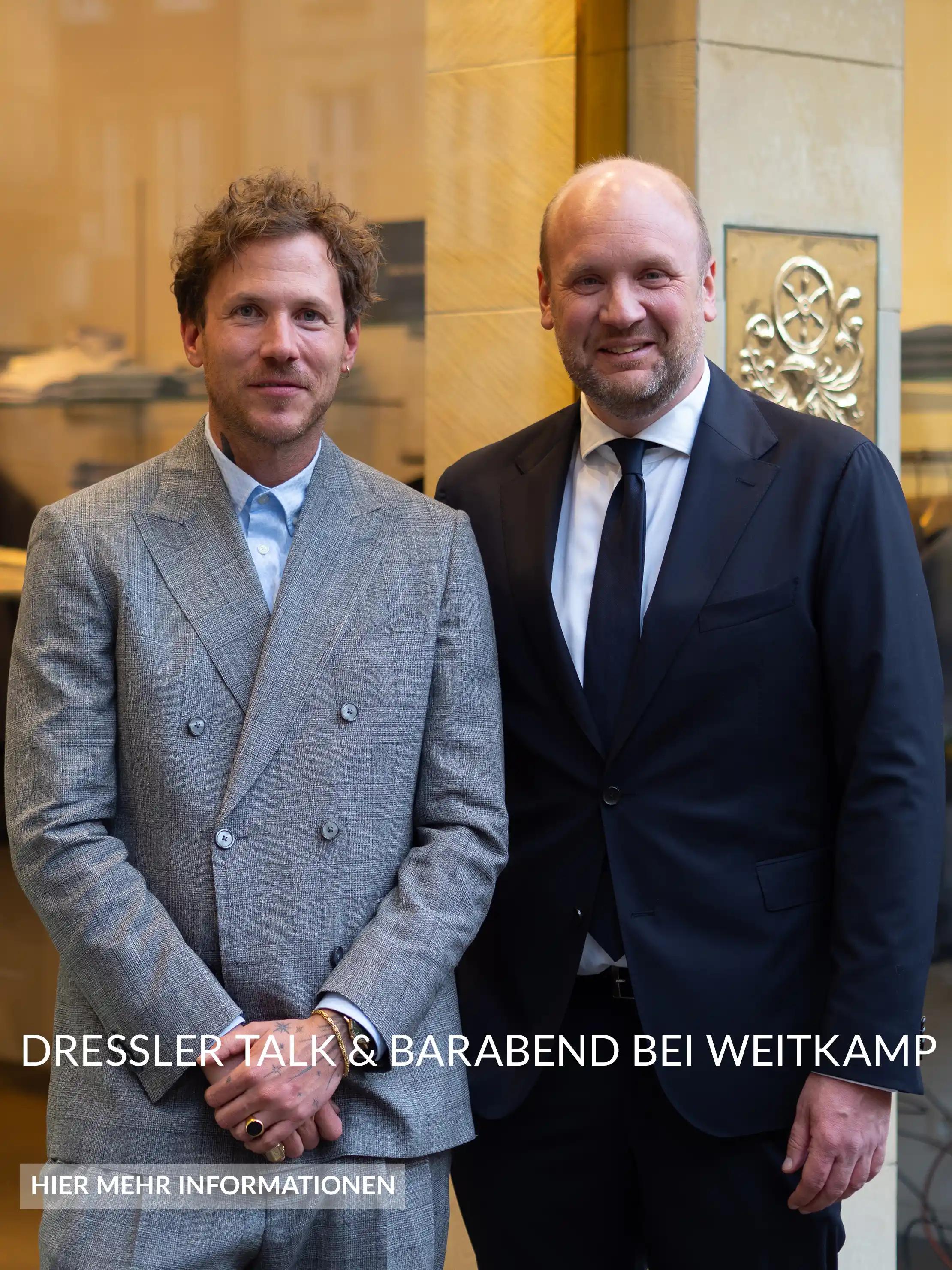 Julius Brinkmann und Andreas Weitkamp