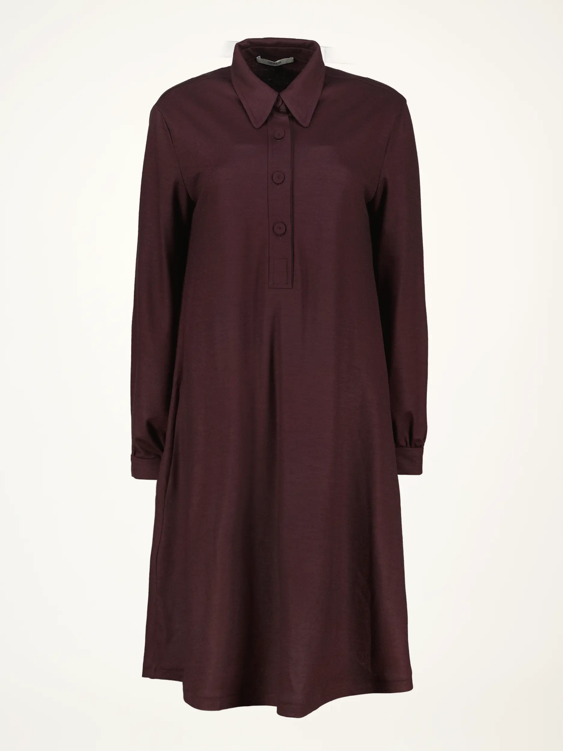 Midi Wollkleid - Artikelansicht - Farbe: Rot Midi Wollkleid - Artikelansicht - Farbe: Rot