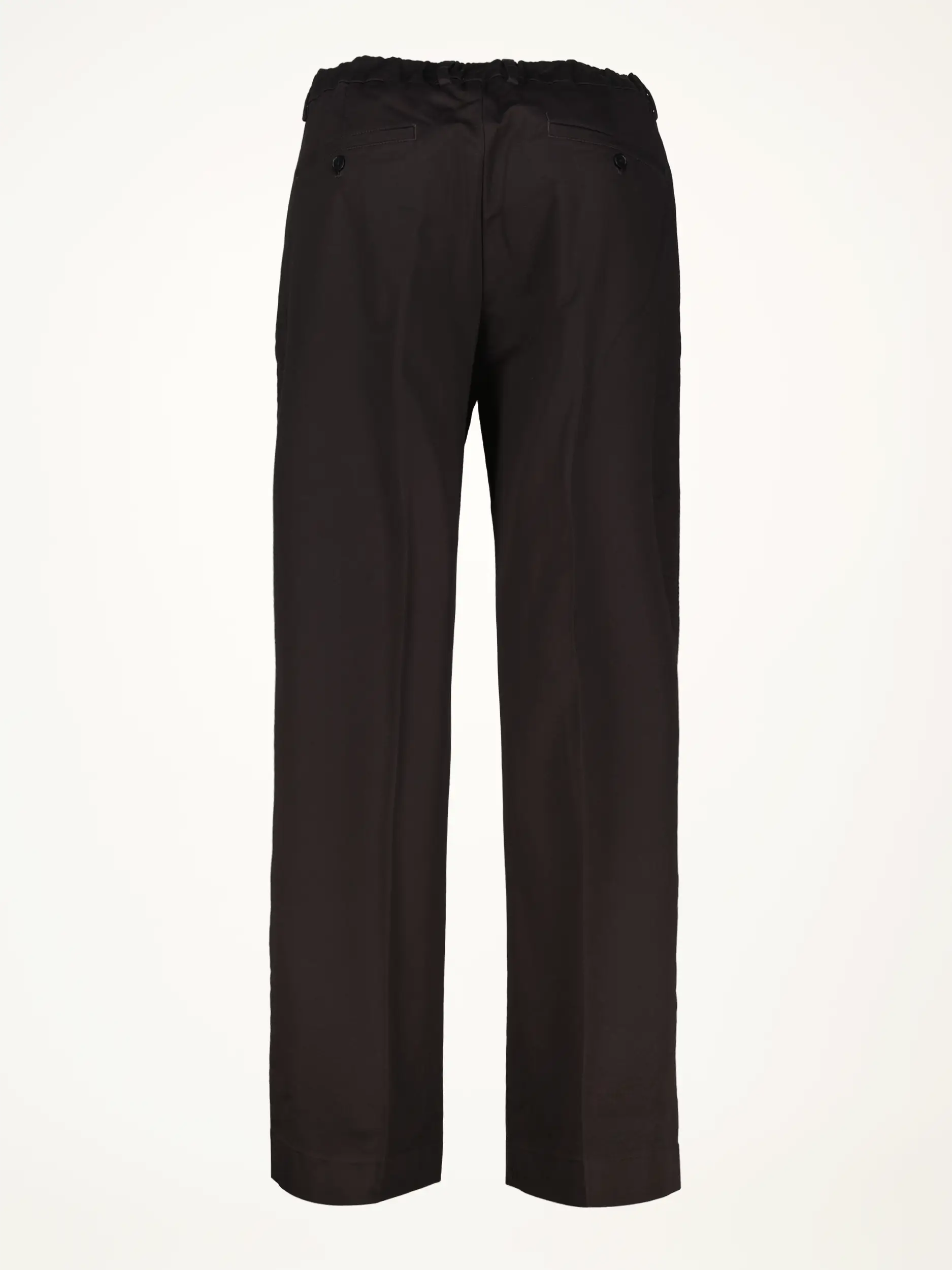 Chino 'Kay' - Artikel Rückseite - Farbe: Braun