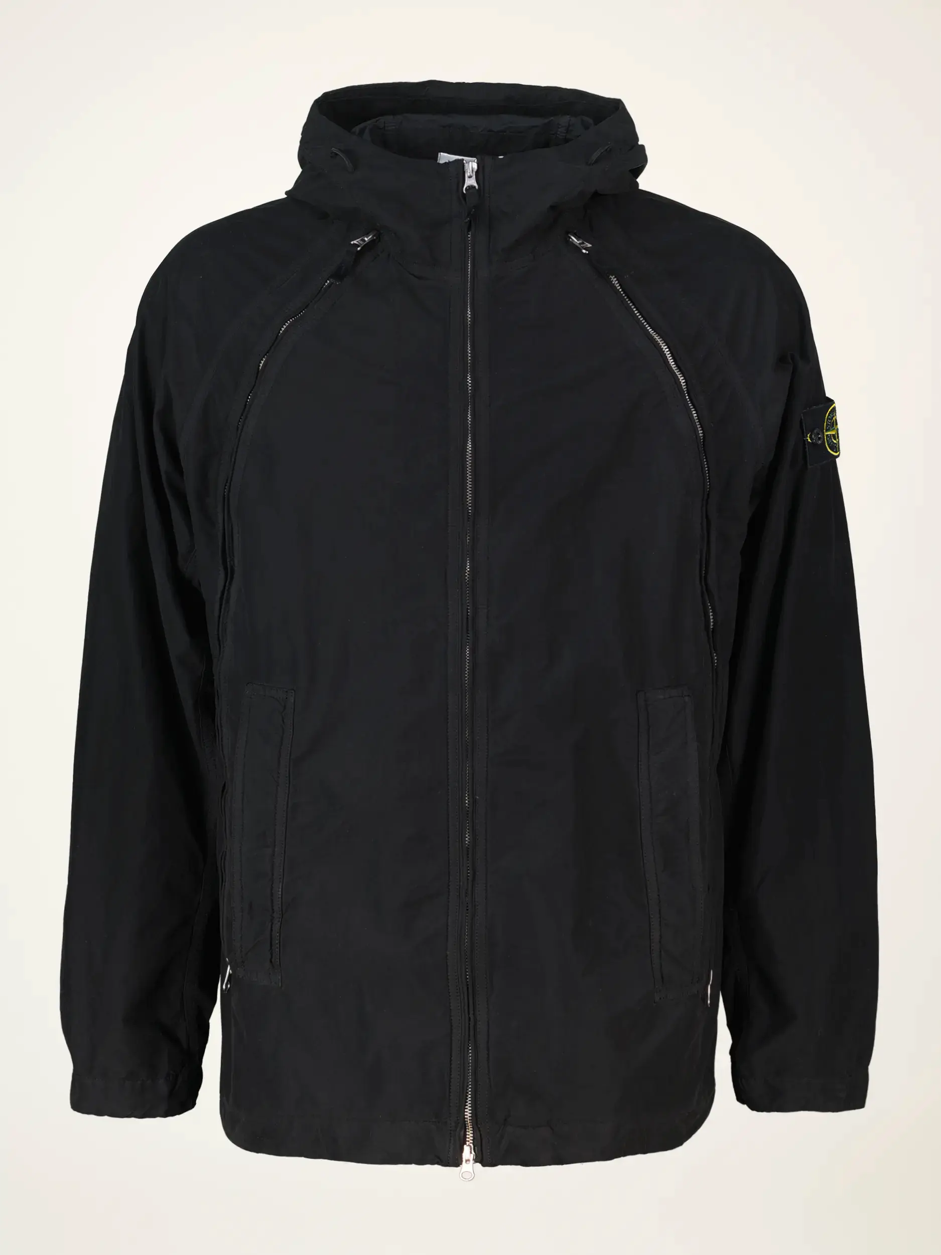 Wasserabweisende Jacke - Artikelansicht - Farbe: Schwarz