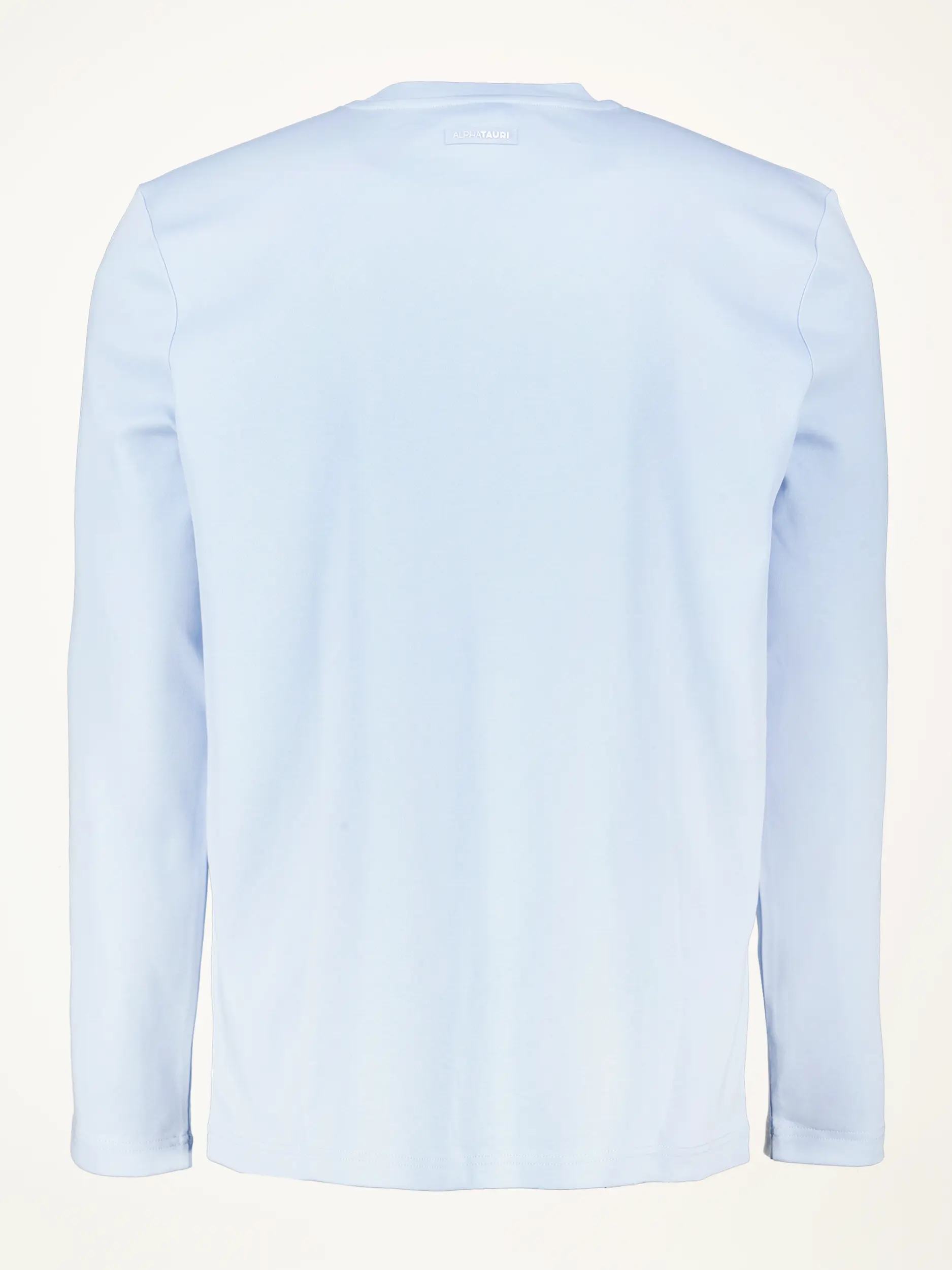 Langarmshirt 'Stan' - Artikel Rückseite - Farbe: Blau