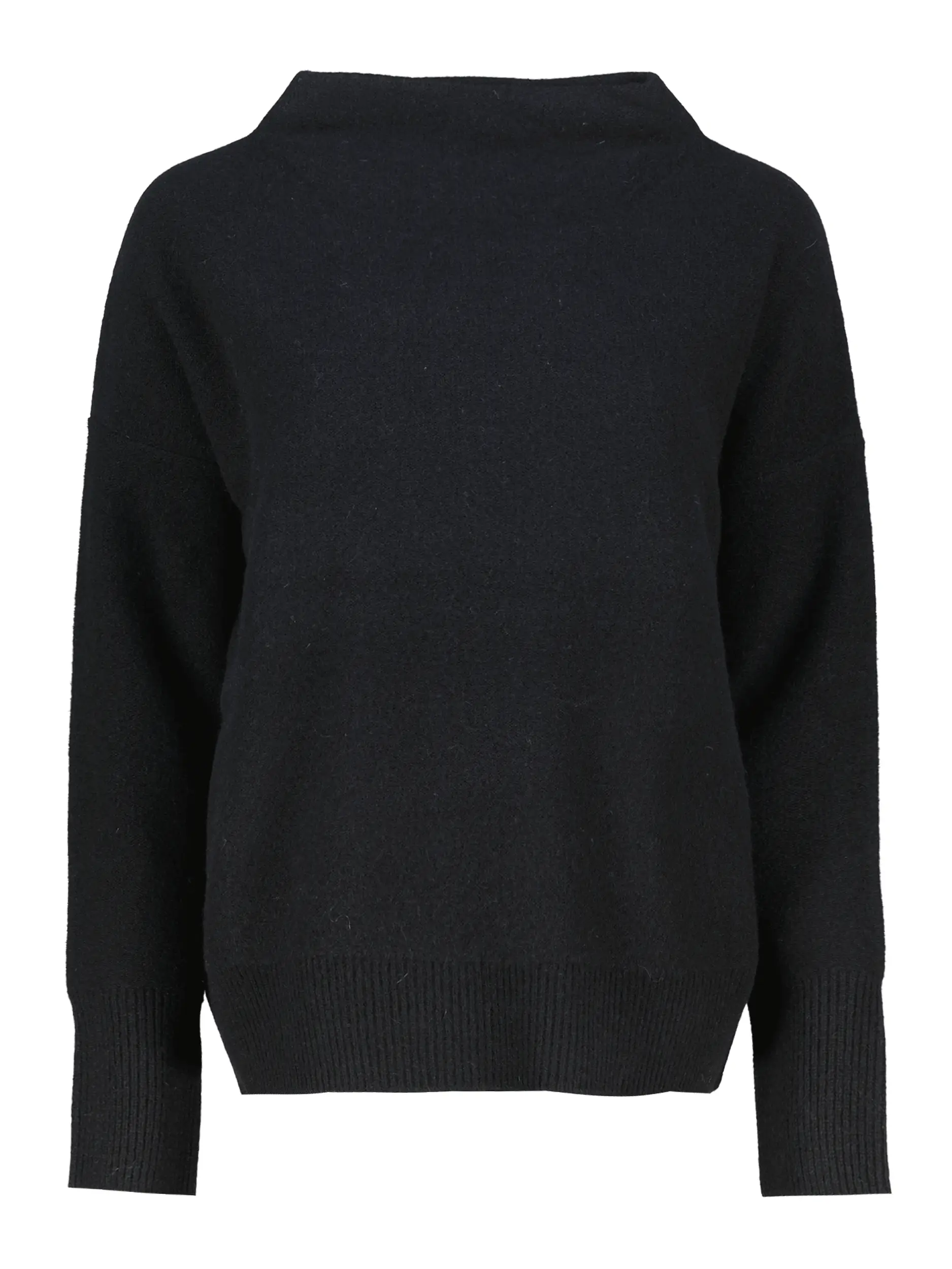 Pullover aus Kaschmir langarm - Artikel Vorderseite - Farbe: Schwarz