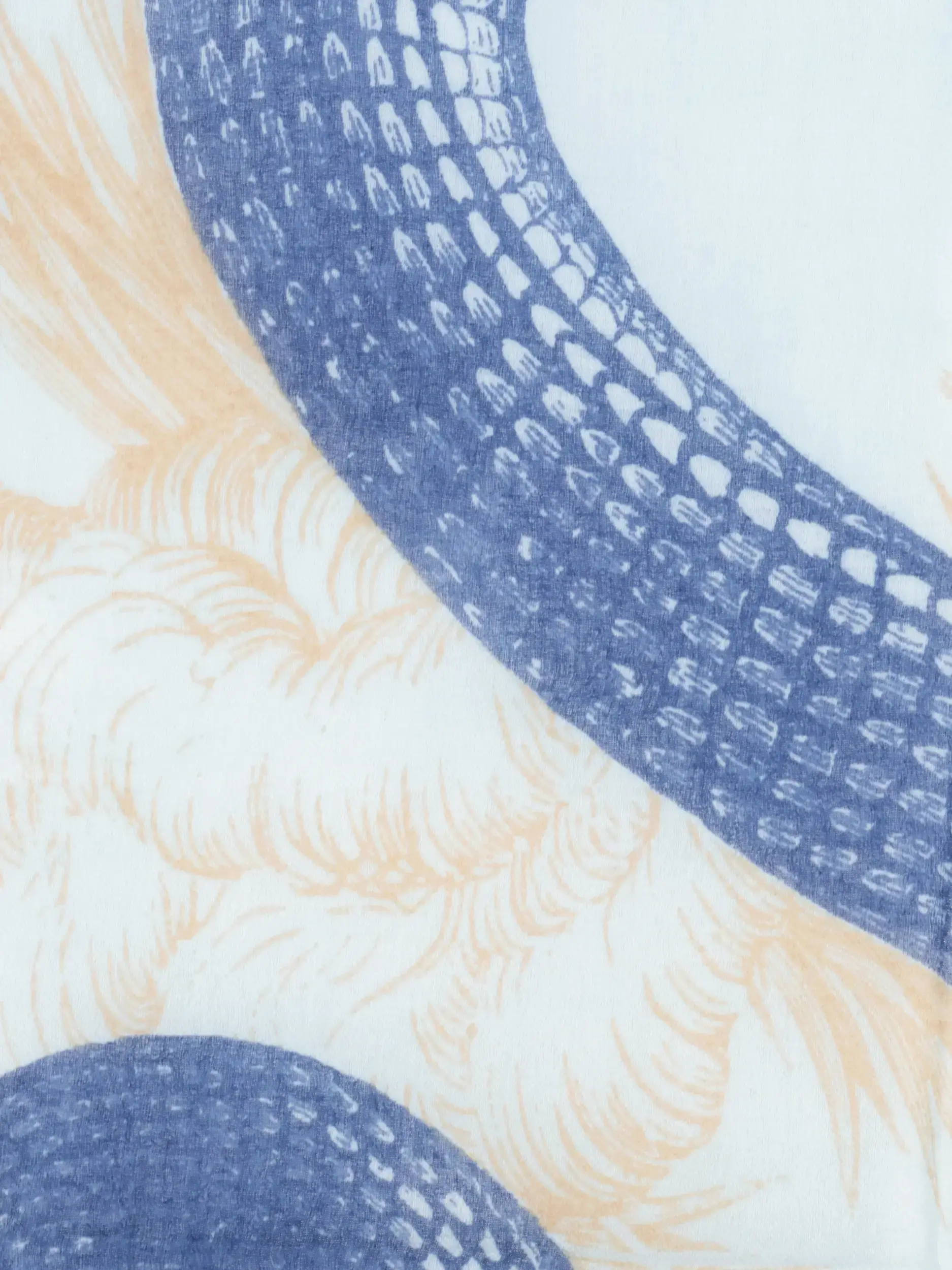 Kaschmirschal 'Garden Eden' - Artikel weitere Detailansicht 1 - Farbe: Blau