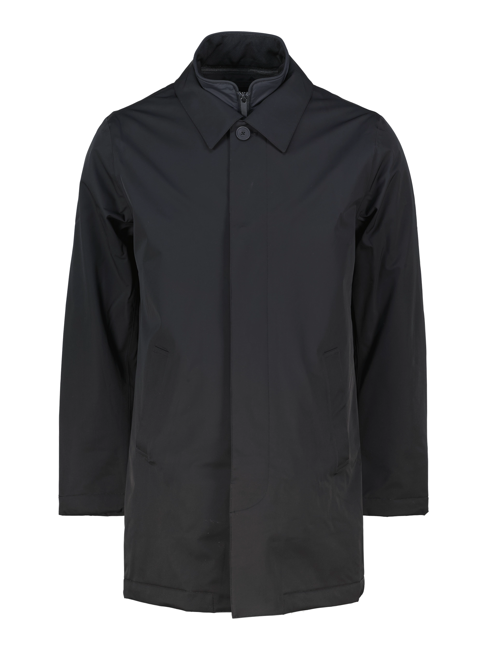 Wasserdichte Jacke 'Blake' - Artikel Vorderseite - Farbe: Schwarz