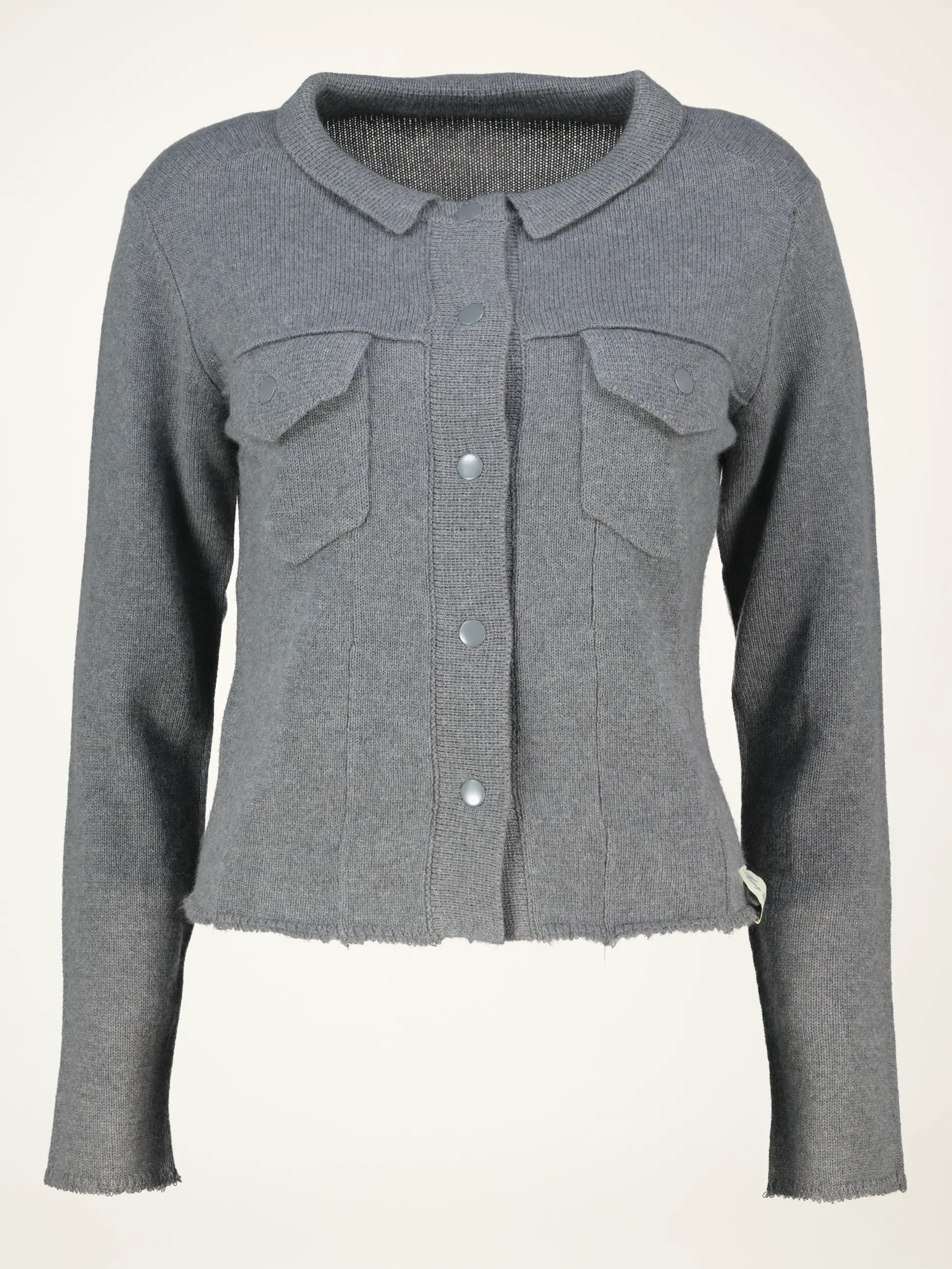 Strickjacke aus Kaschmir - Artikelansicht - Farbe: Grün Strickjacke aus Kaschmir - Artikelansicht - Farbe: Grün