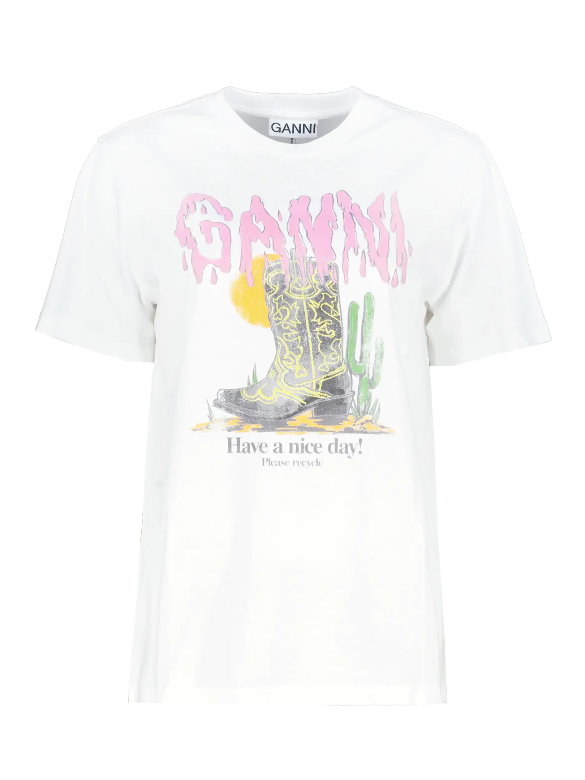 T-Shirt - Artikel Vorderseite - Farbe: Weiß