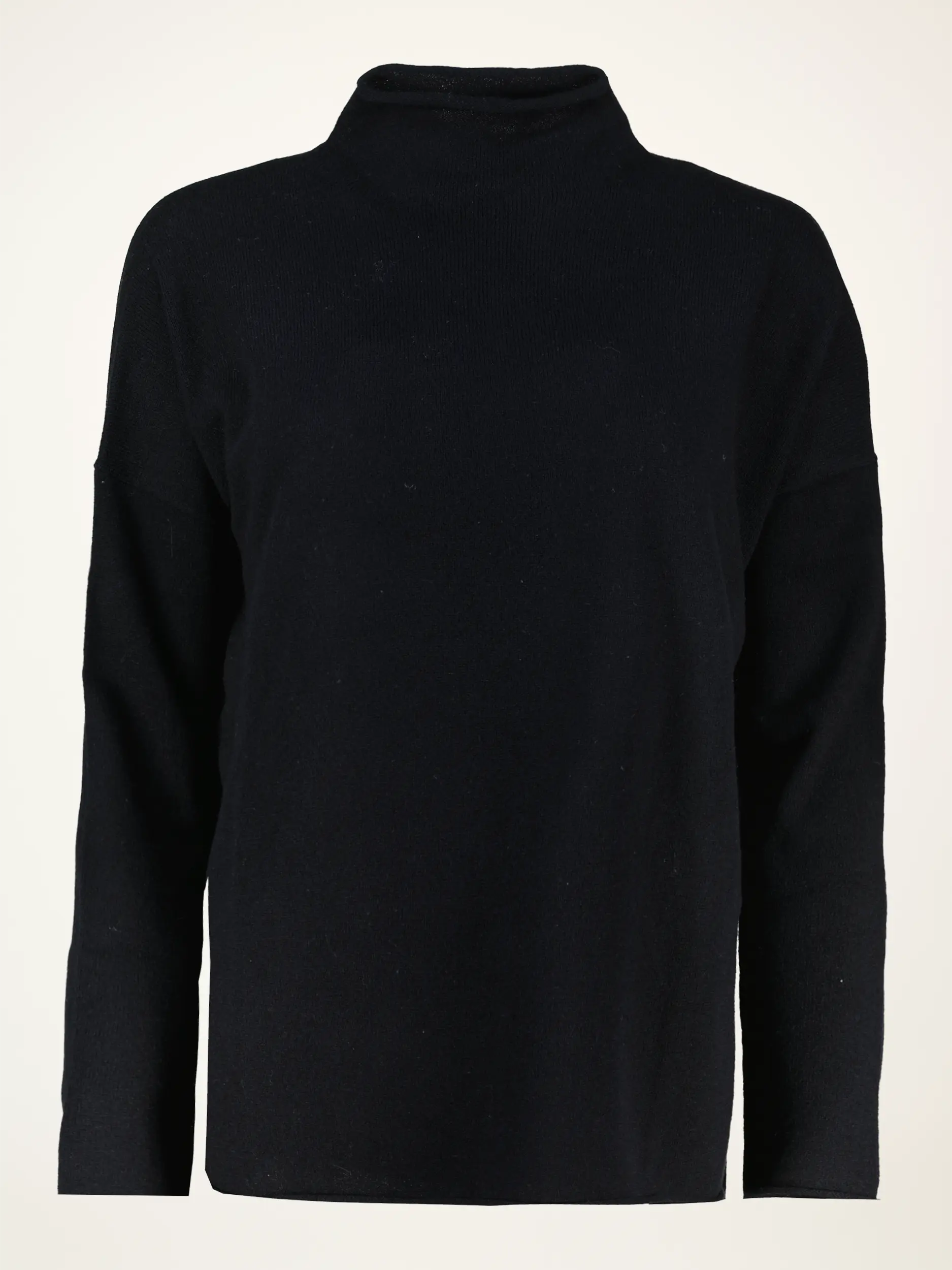 Pullover aus Kaschmir langarm - Artikelansicht - Farbe: Schwarz
