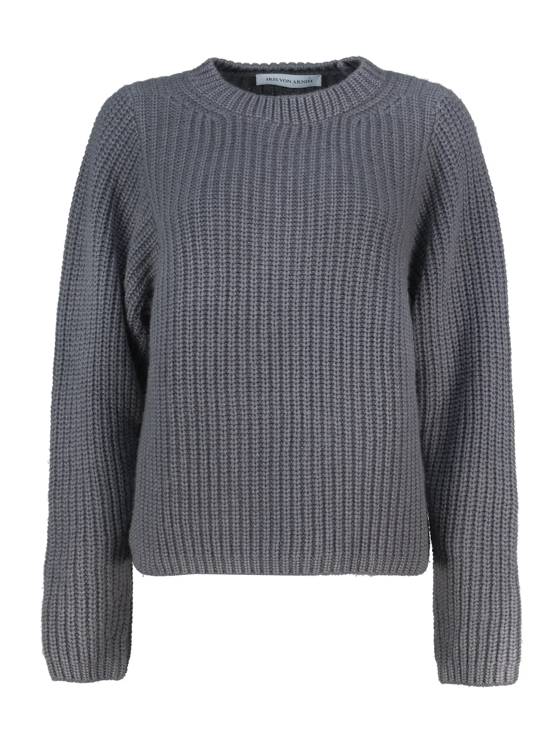 Pullover 'Adele' aus Kaschmir - Artikel Vorderseite - Farbe: Grau