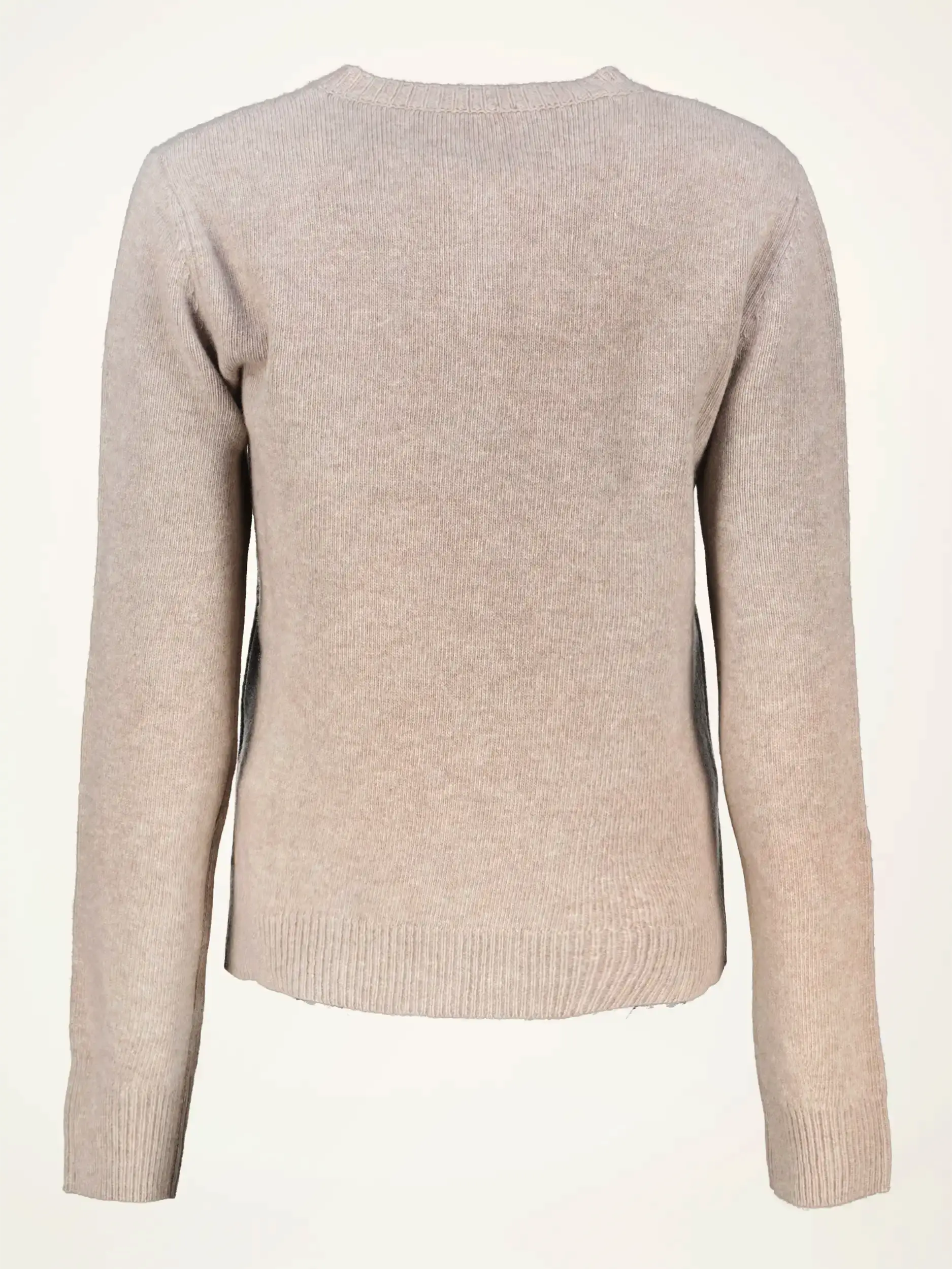 Strickjacke PW 'Celina' aus Kaschmir-Mix langarm - Artikel Rückseite - Farbe: Braun