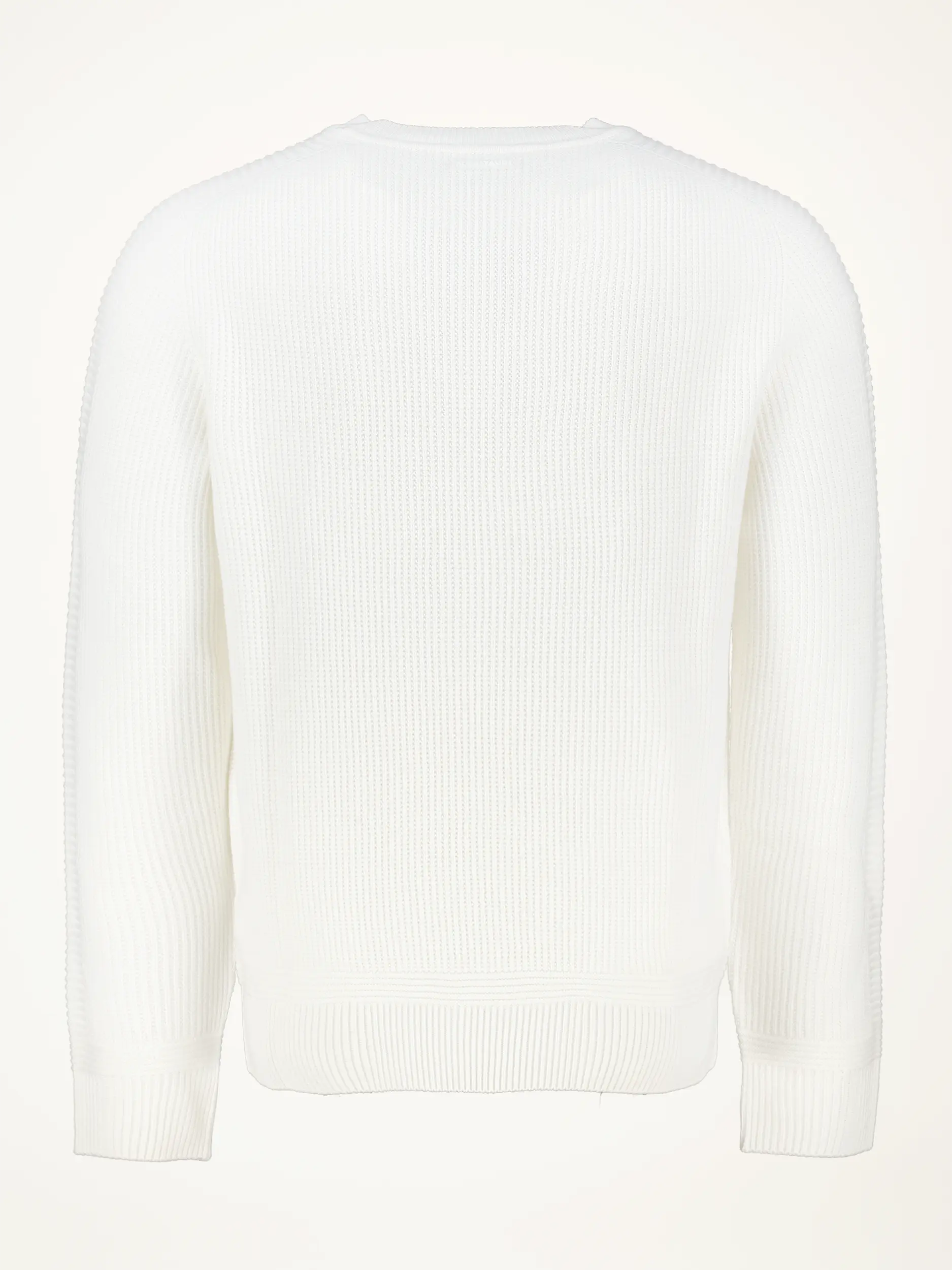 Pullover 'Fox' aus Wolle - Artikel Rückseite - Farbe: Weiß