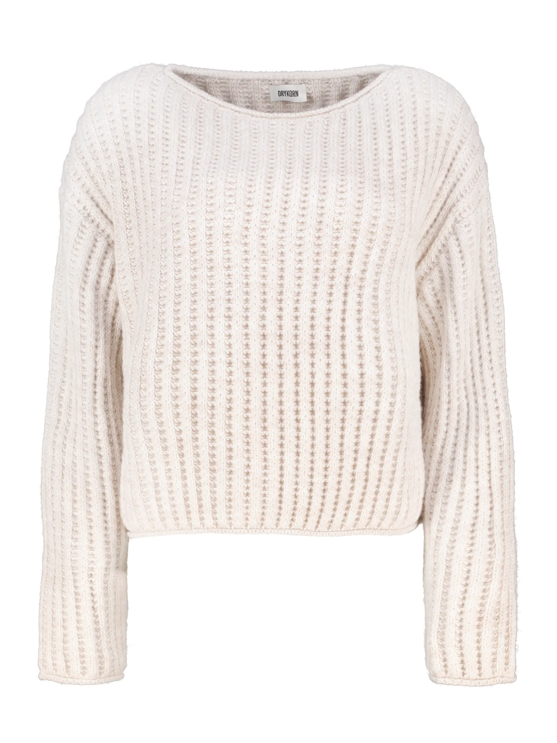 Pullover 'Imeny' langarm - Artikel Vorderseite - Farbe: Beige