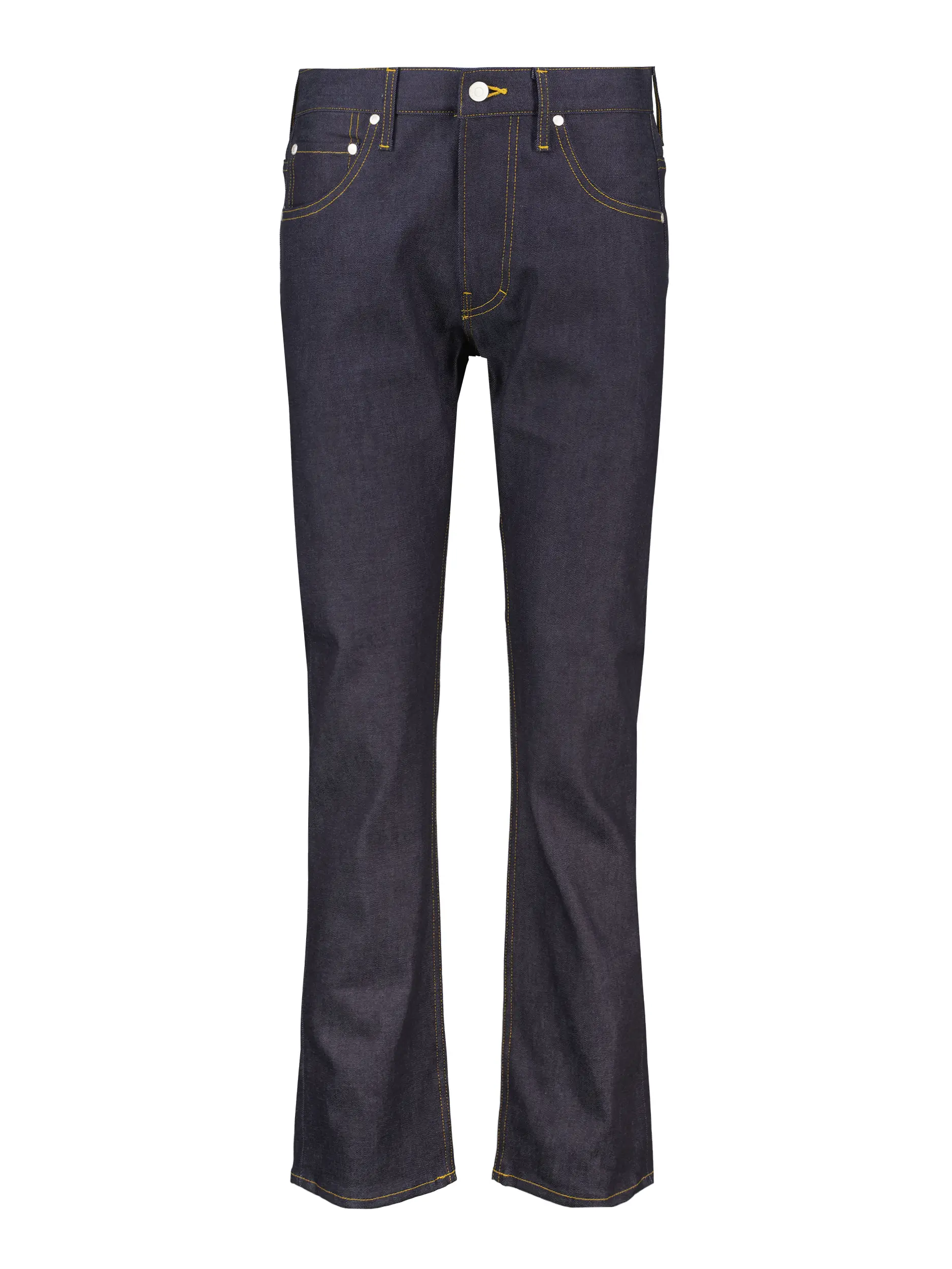 Mid Rise Straight Leg Jeans 'Louis'  - Artikel Vorderseite - Farbe: Blau