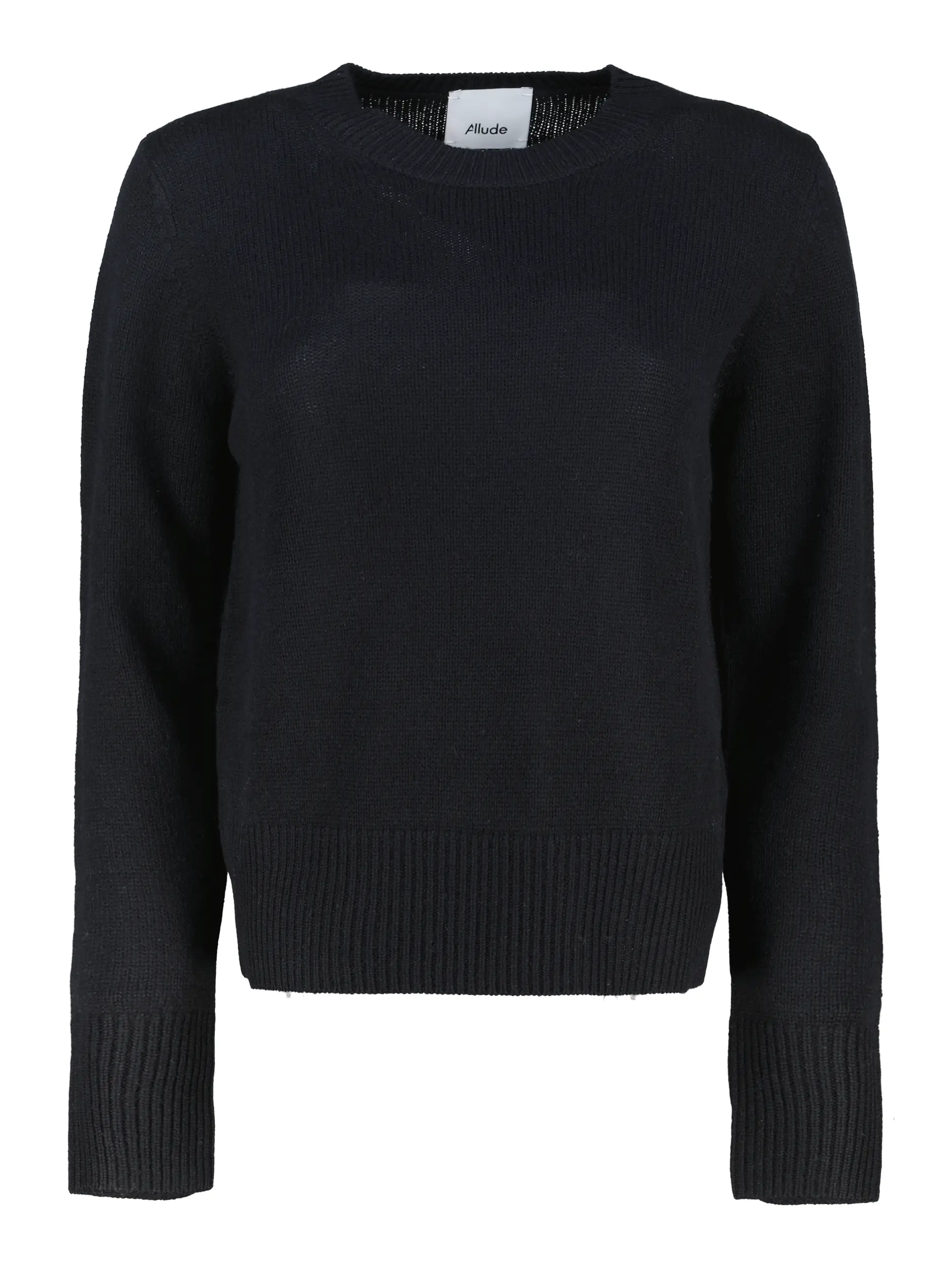 Pullover aus Kaschmir langarm - Artikel Vorderseite - Farbe: Schwarz