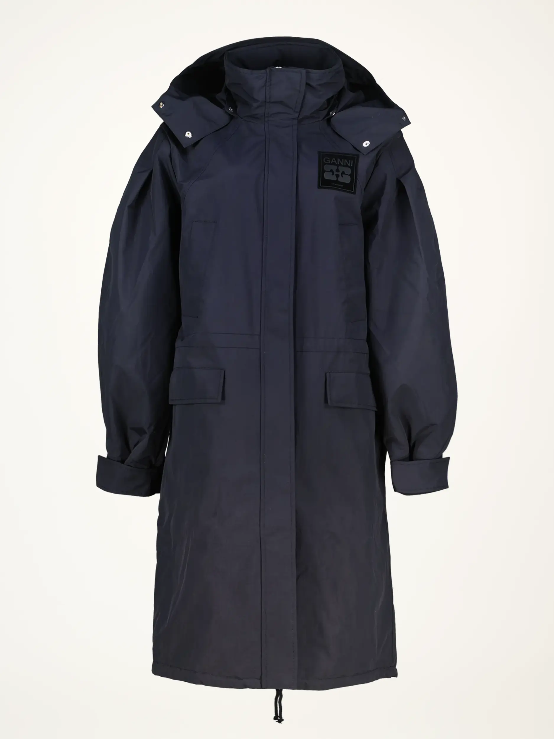 Oversized Parka  - Artikelansicht - Farbe: Grau