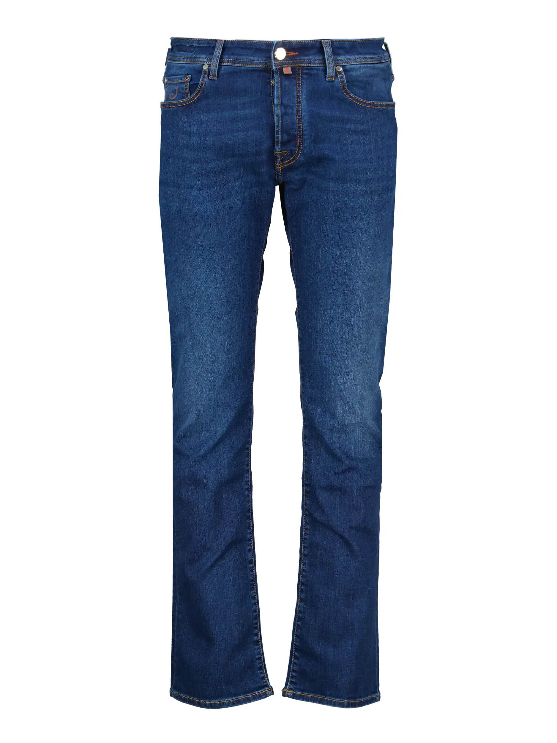 Mid Rise Slim Fit Jeans 'Bard' - Artikel Vorderseite - Farbe: Blau