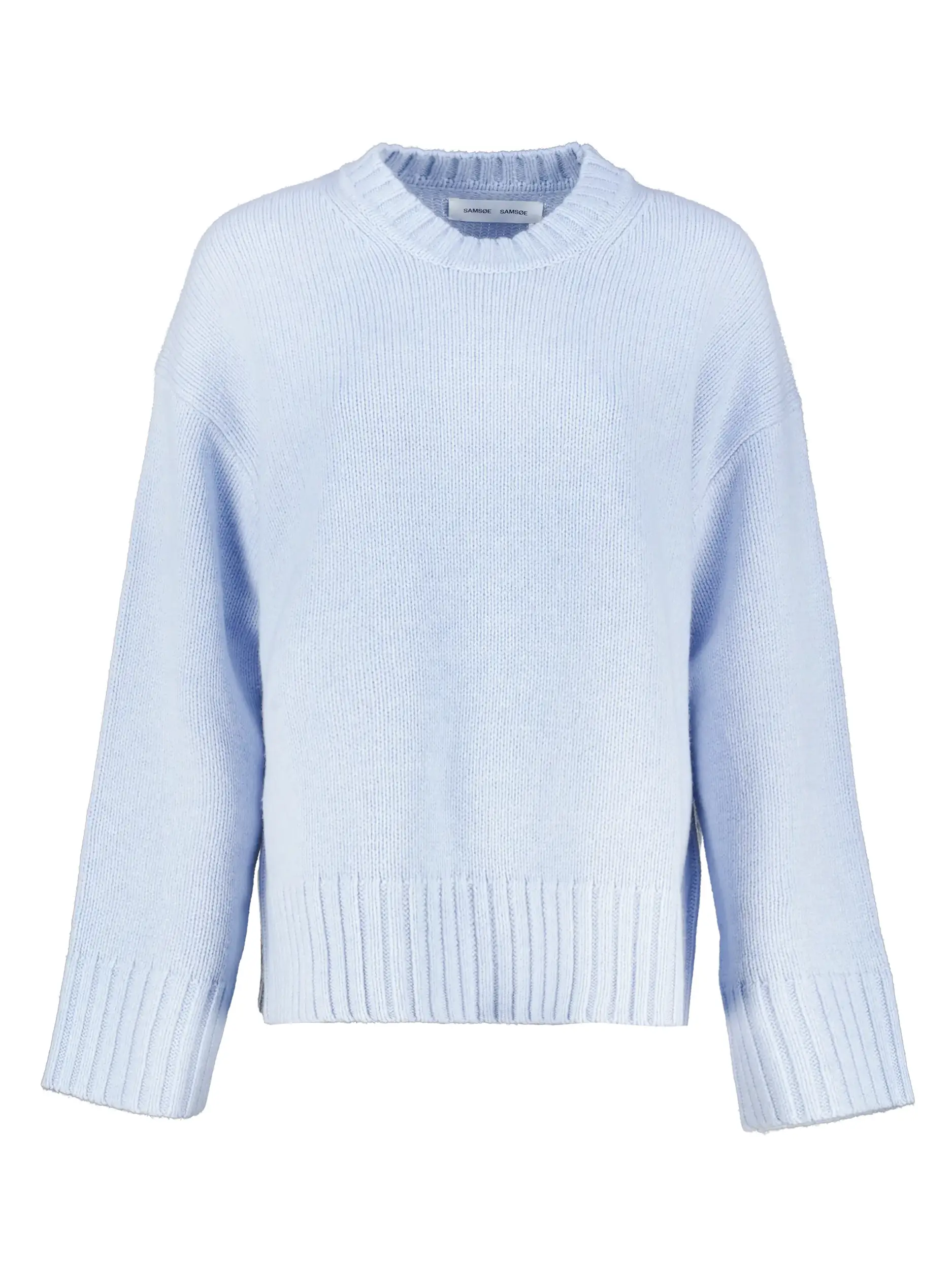 Pullover 'Sakeiku' aus Wolle langarm  - Artikel Vorderseite - Farbe: Blau